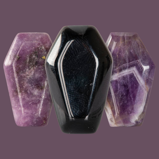 Carved Crystal Coffins