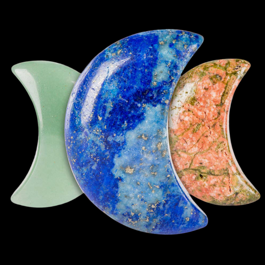 Mini Gemstone Moons 1.25”