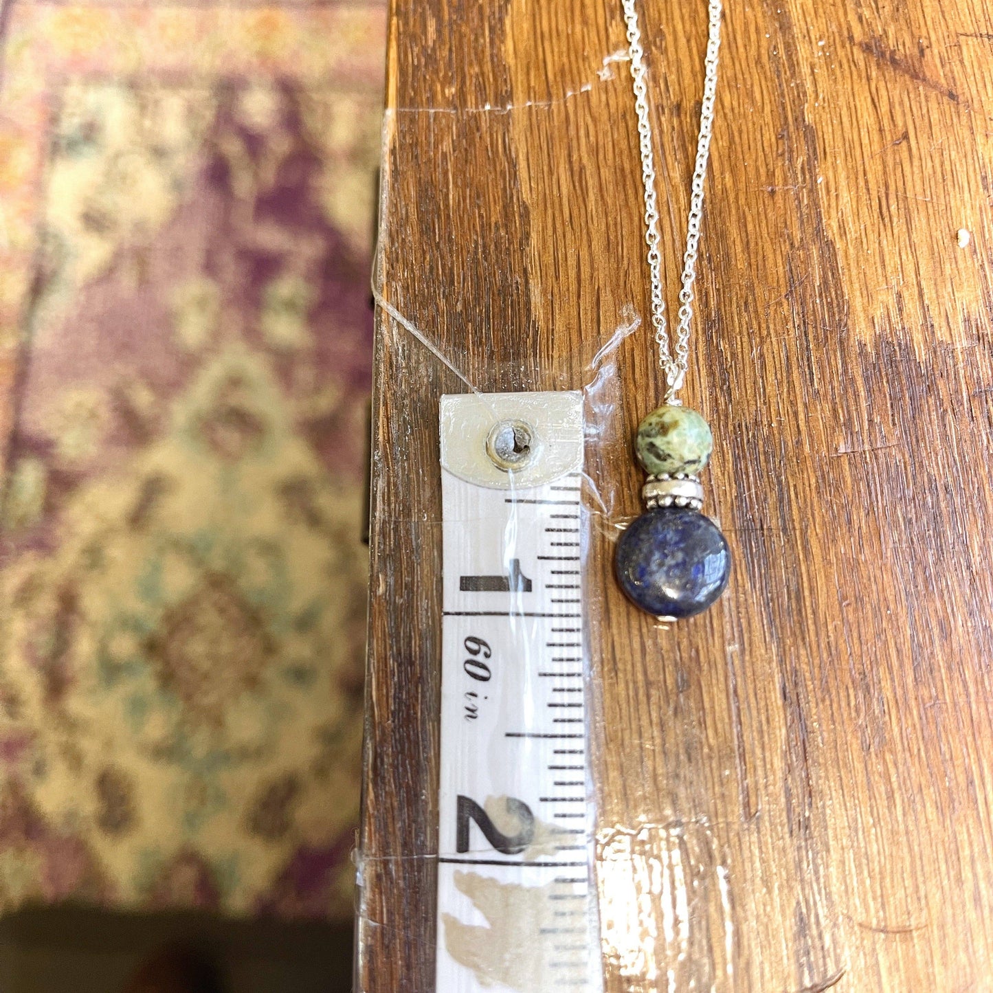 Peace Love Bling - Lapis and Turquoise Necklace for Change and Positive Transformation