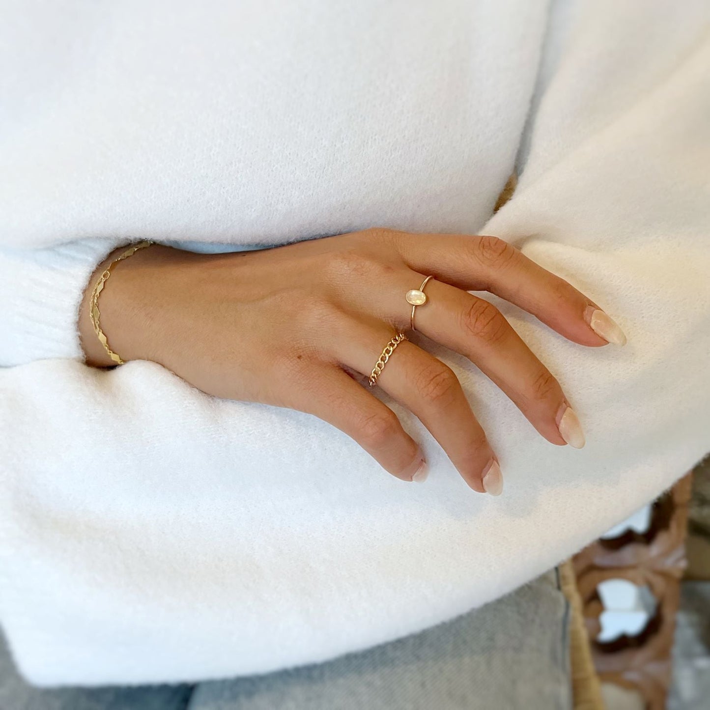 Opal Solitaire Ring - Kind Karma