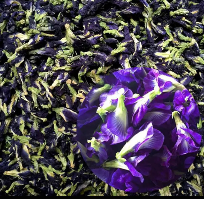 Premium Dried Butterfly Pea Flowers – Blue Herbal Tea, Ritual Baths, Botanical Blends & Sacred Space Decor