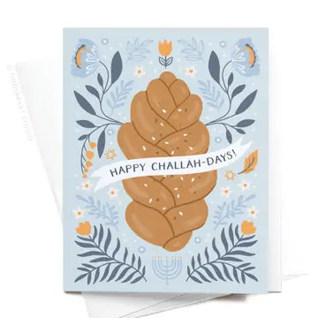 Happy Challah-days Greeting Card