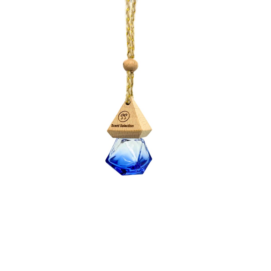 Thyme, Olive & Bergamot Hanging Car Air Freshener Diffuser - 3 Colours