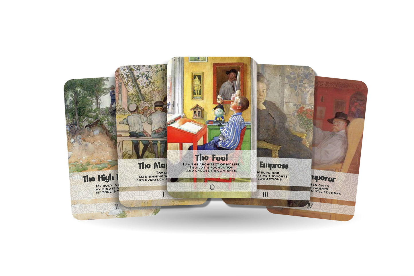 Affirmation Tarot  - Major Arcana - Carl Larsson