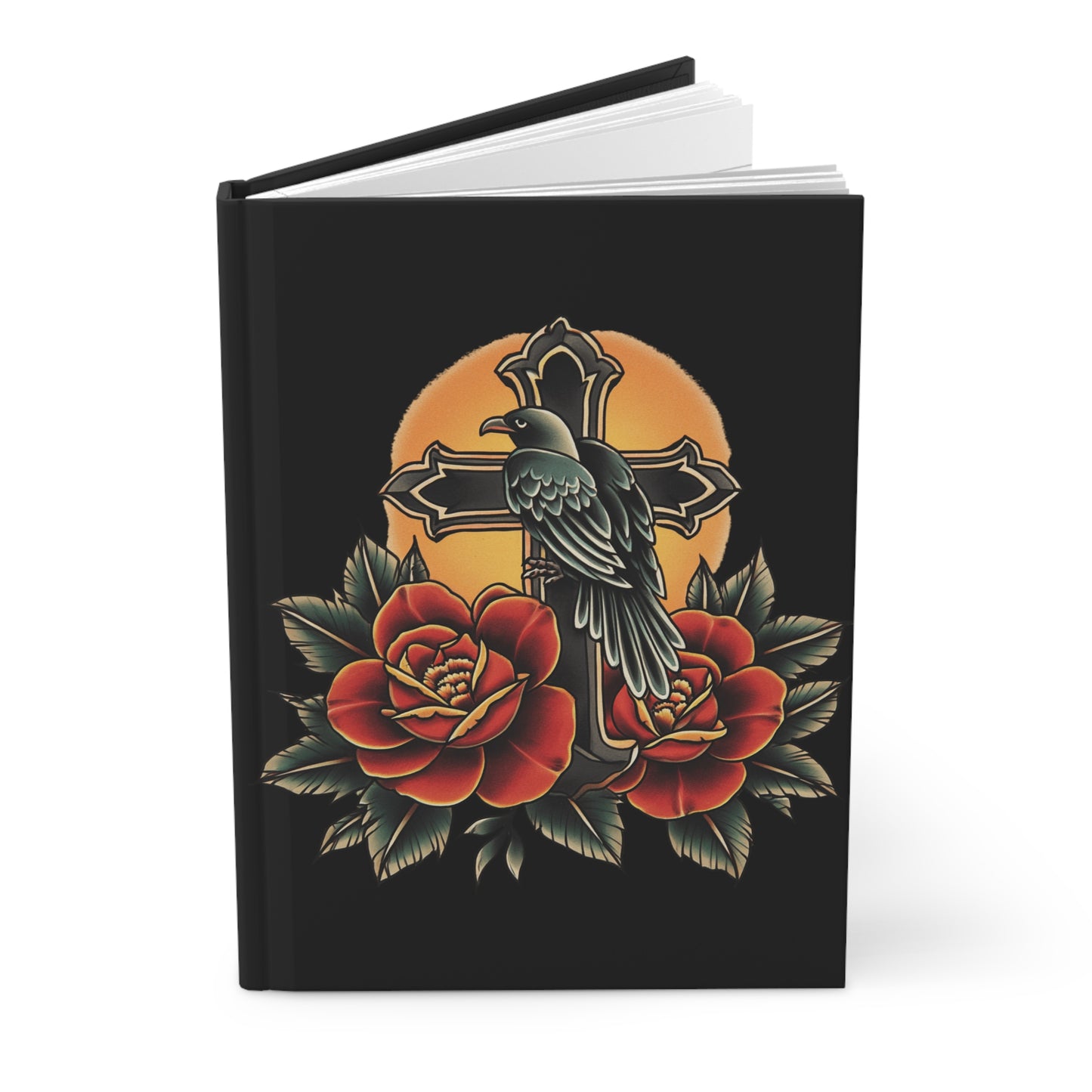 Raven & Rose Daily Journal, Junk It Up, Notebook, Diary, Writing Journal, Gothic Journal, Bullet Journal
