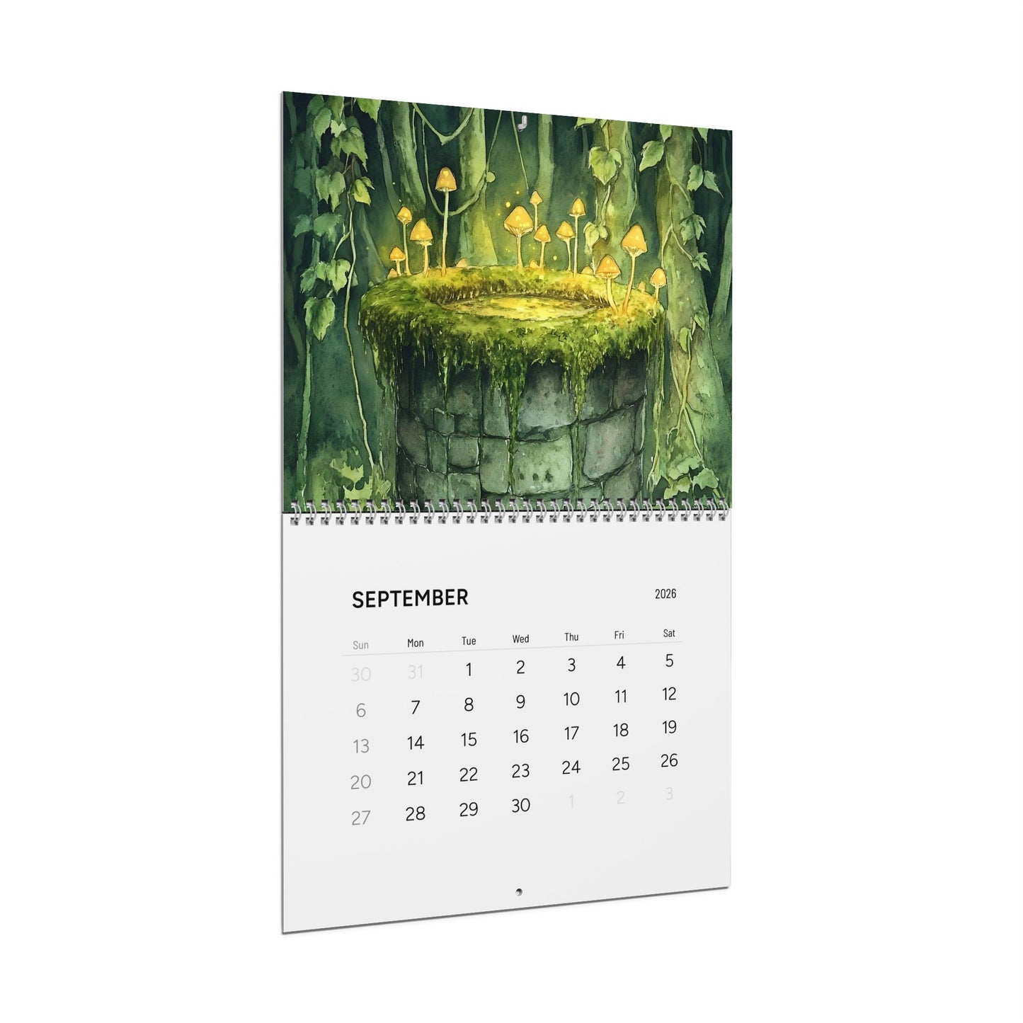 Mystic Green Wall Calendars (2026)