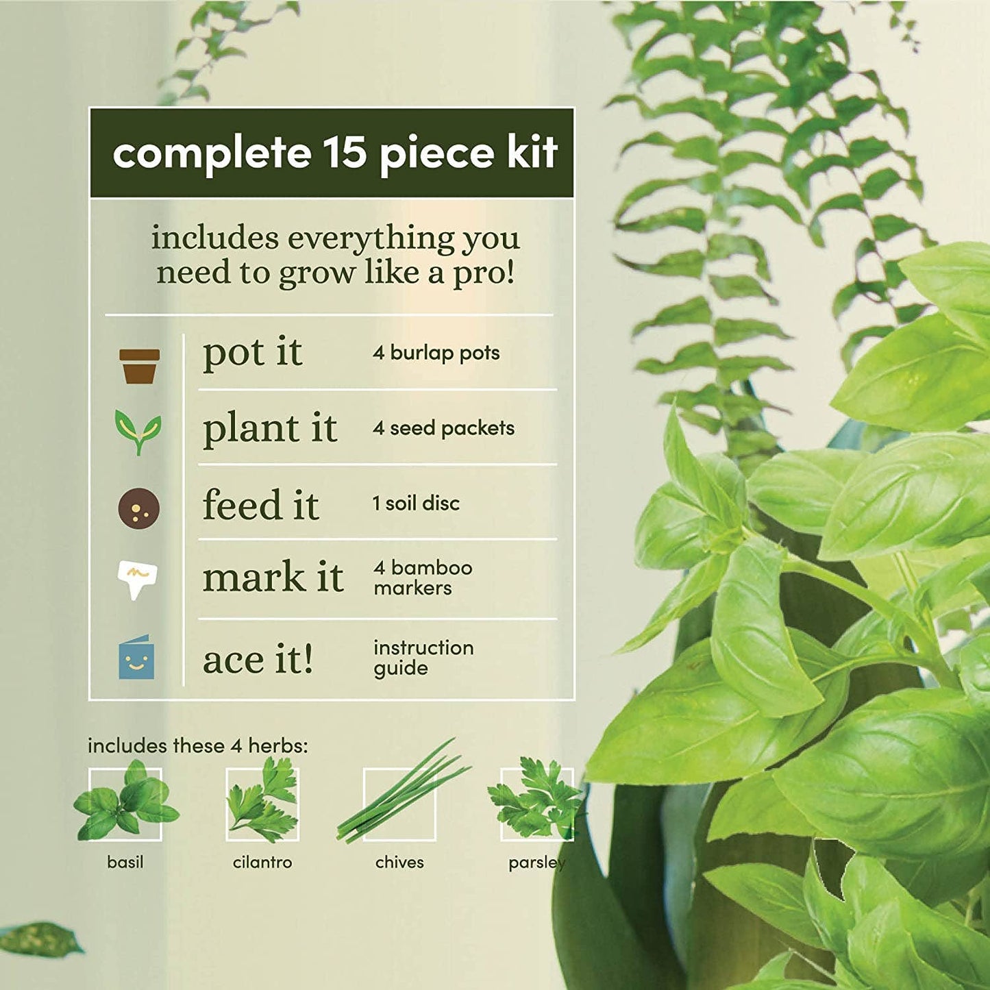 Planter's Choice - Herb Growing Kit