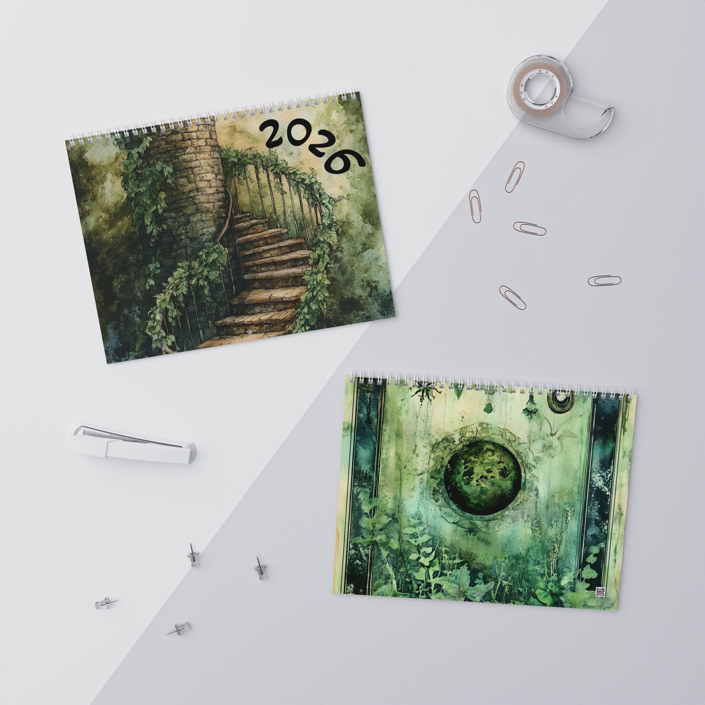 Mystic Green Wall Calendars (2026)