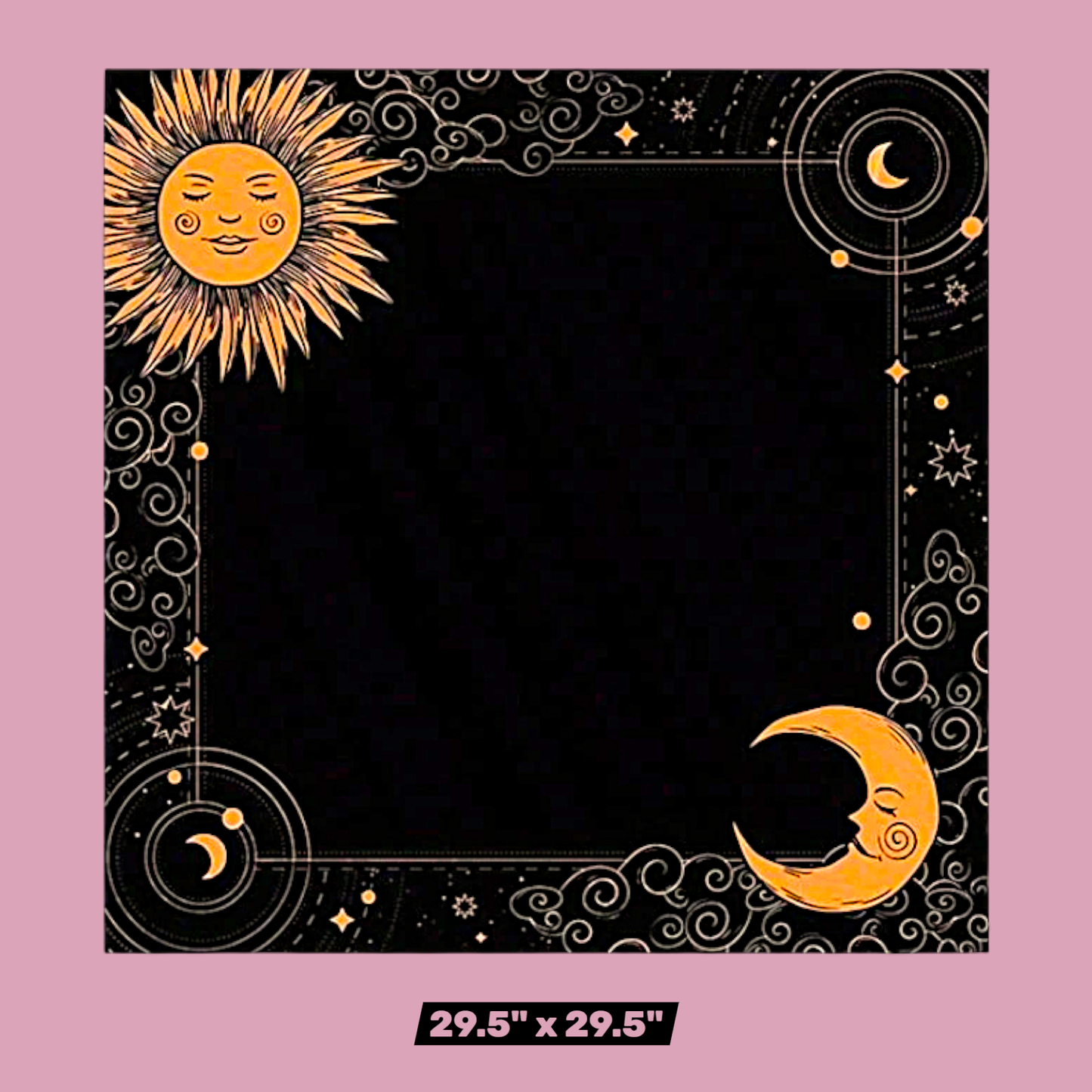 Funky Aura Boutique - Sun and Moon Tapestry/Altar/Tarot Cloth