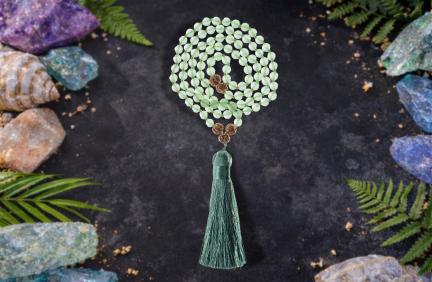 Jade Abundance Mala