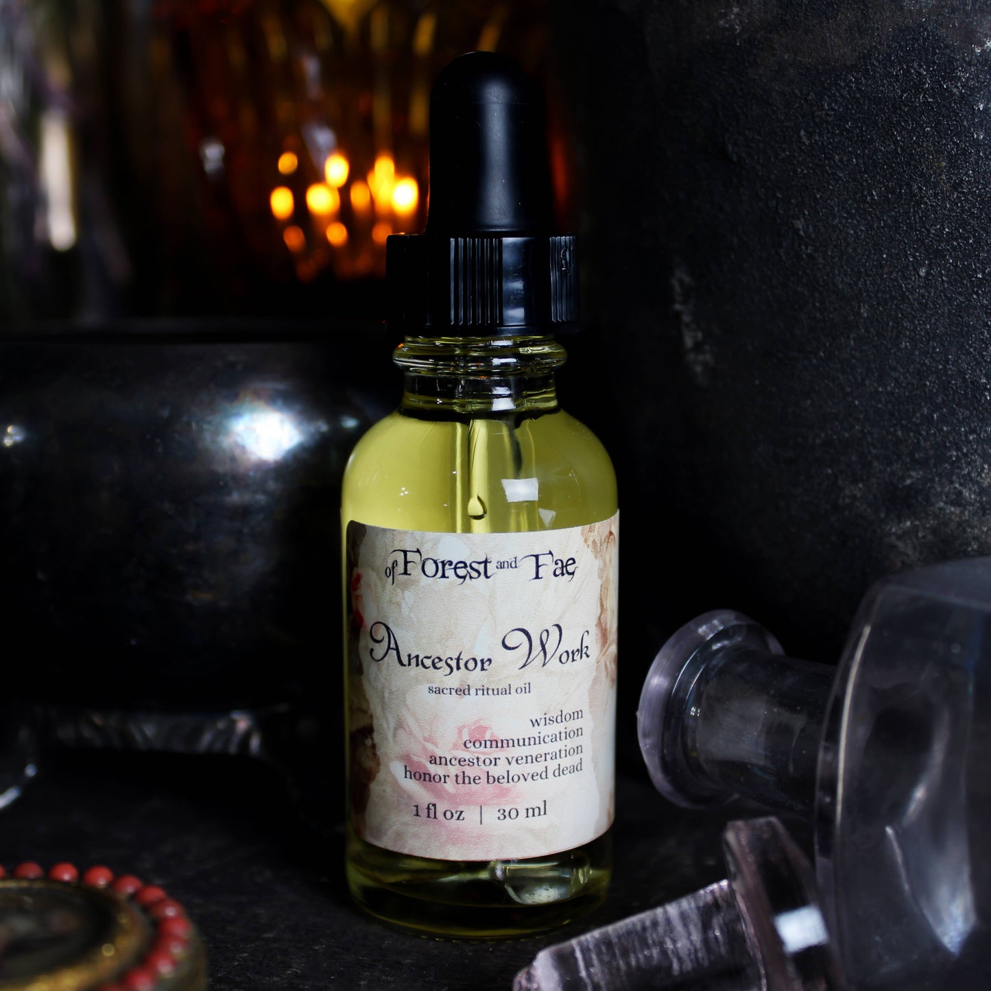 Ancestor Work Sacred Ritual Oil • Altar Oil • Witchcraft