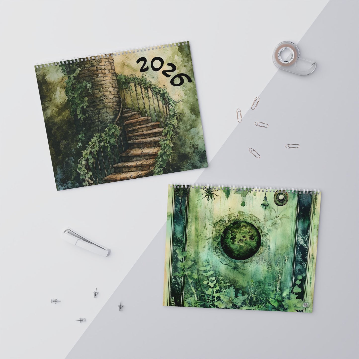 Mystic Green Wall Calendars (2026)