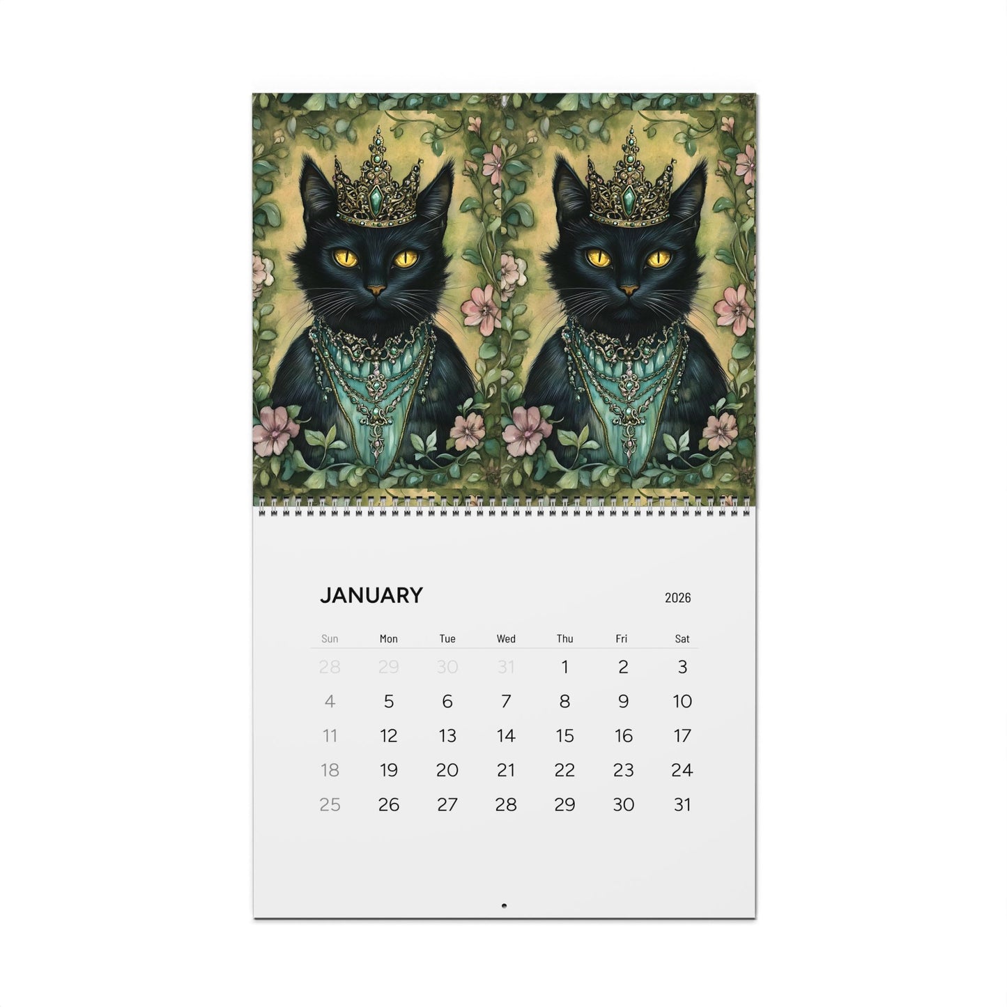 Mystic Green Wall Calendars (2026)