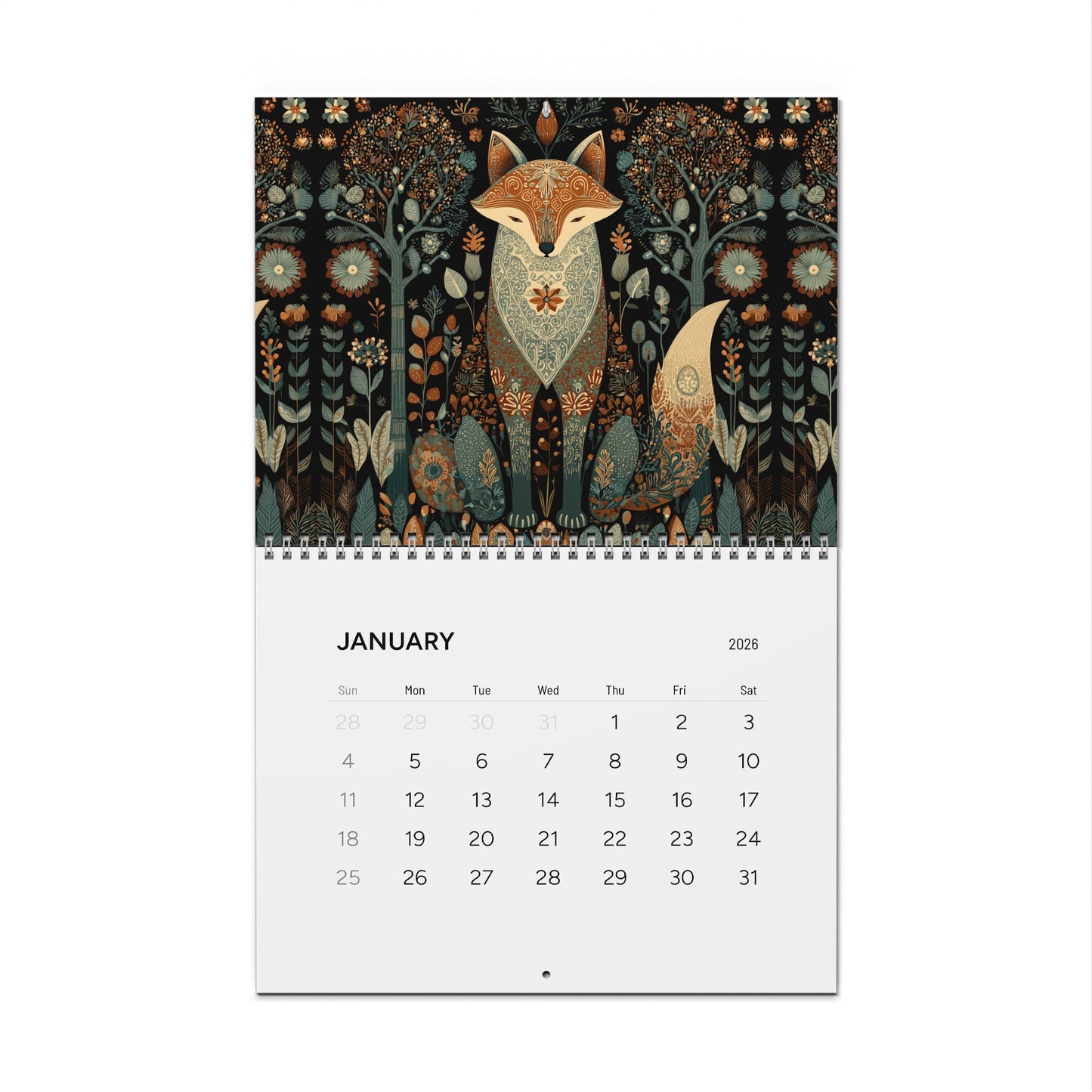 Mystic Wildlife Wall Calendars (2026)