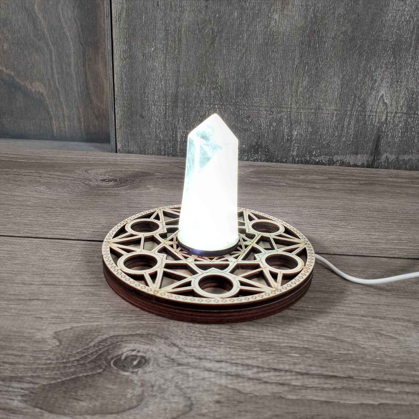 Keystone Crystals - LED Crystal Display Light Stand – Wholesale for Retailers