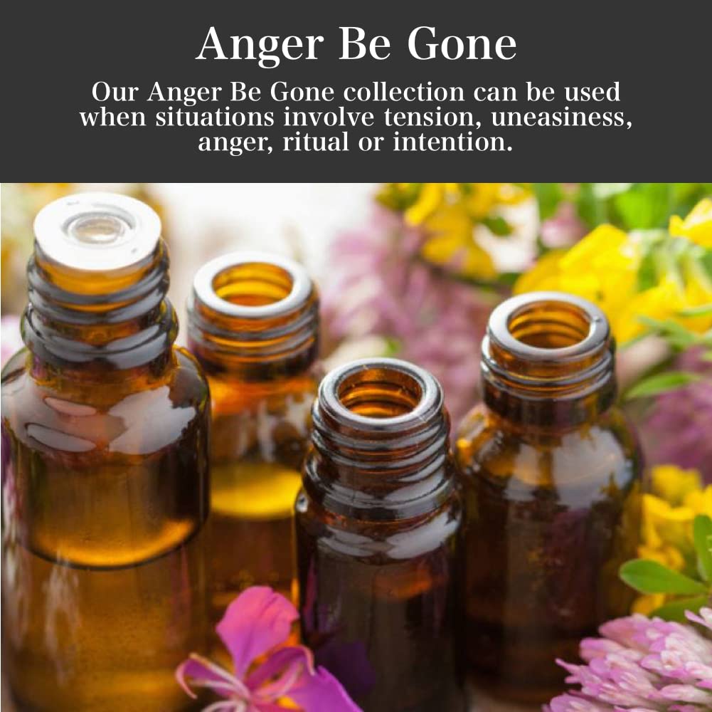Anger Be Gone Oil by Art of the Root | Handmade with Herbs & Essential Oils | Spirituality, Wiccan, Pagan & Magick | Relationships, Tension & Calming