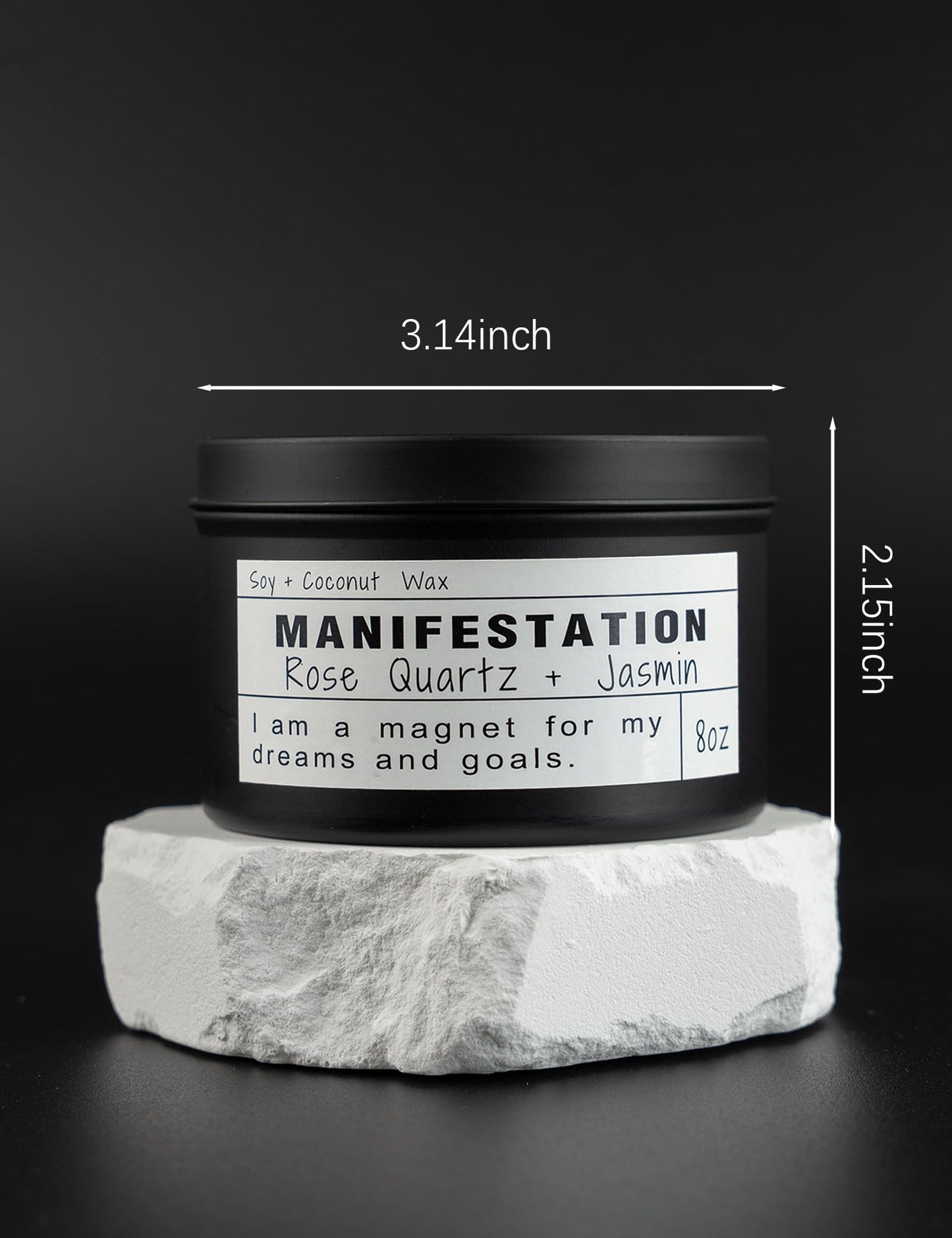 Healing Candles, Manifestation Magical Candles, Energy, Chakras, Law of Attraction, Gifts to Empower Women, Birthday Graduation Gifts, Emotional Support. (Trust The Universe)
