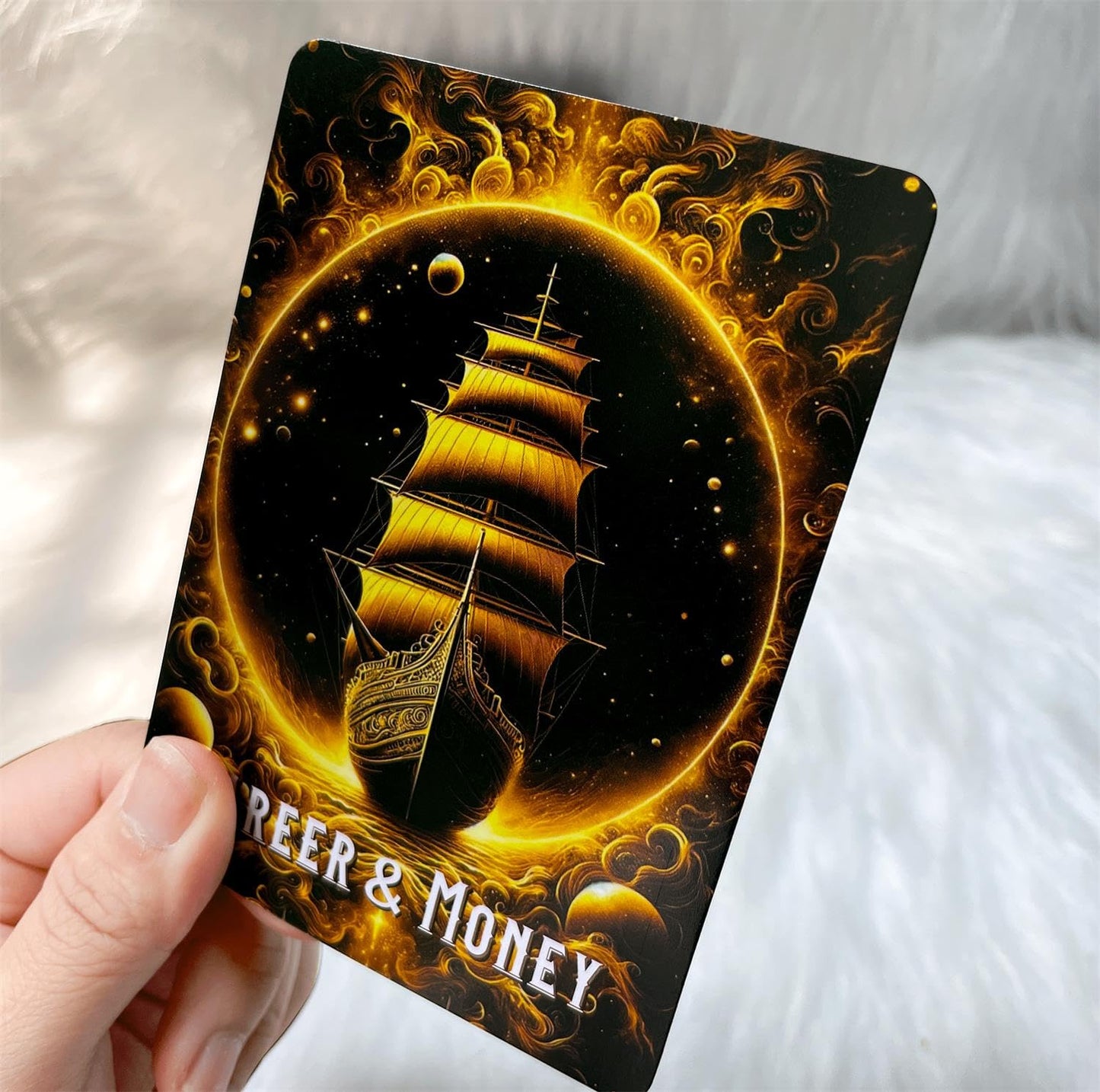 Crystal Wisdom Plant Oracle Cards, Oracle Cards for Beginners, 44 Oracle Card Deck, and Witchcraft Divination Card are Designed to Inspire and Guide (3.42“ × 4.72")