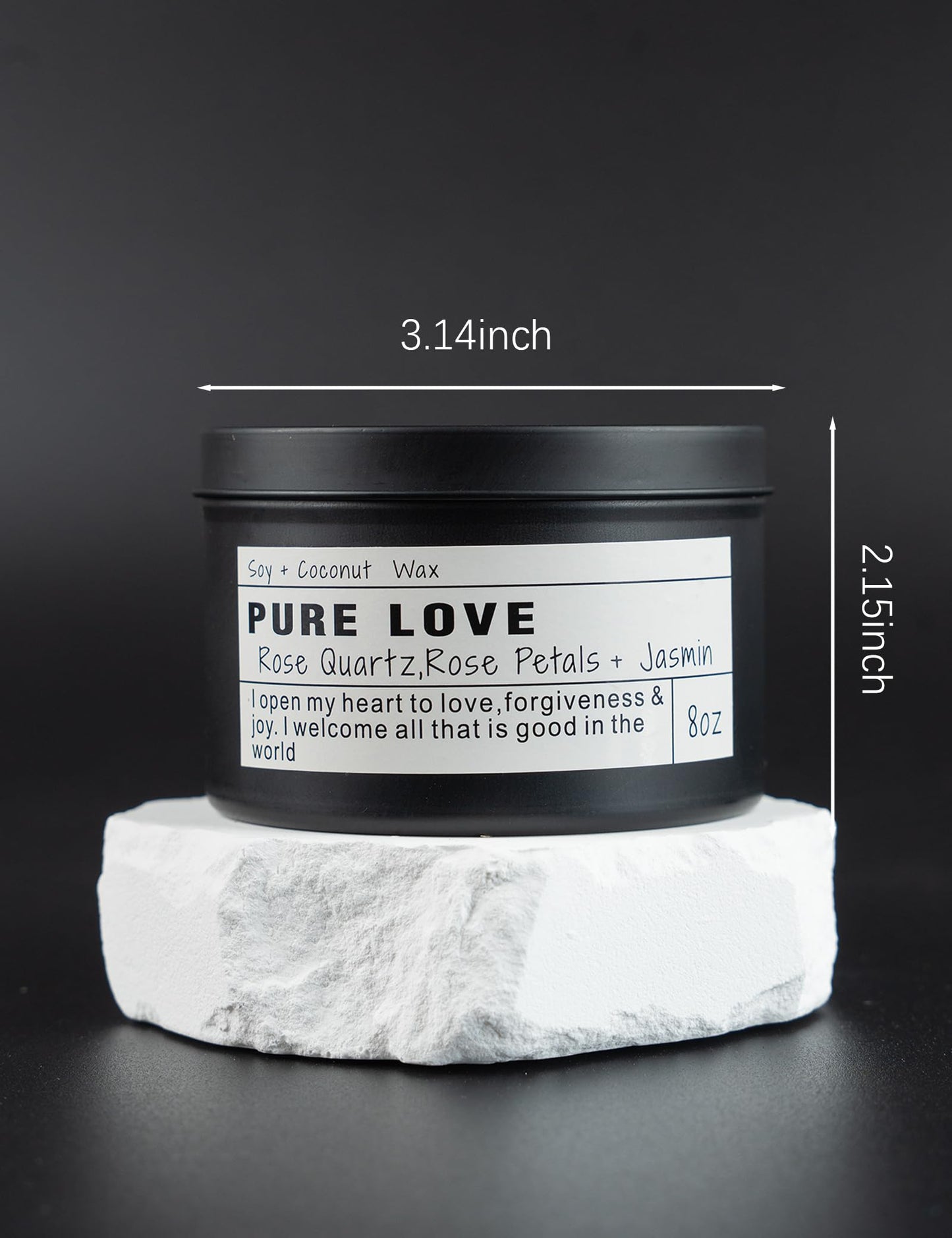 Healing Candles, Manifestation Magical Candles, Energy, Chakras, Law of Attraction, Gifts to Empower Women, Birthday Graduation Gifts, Emotional Support. (Trust The Universe)