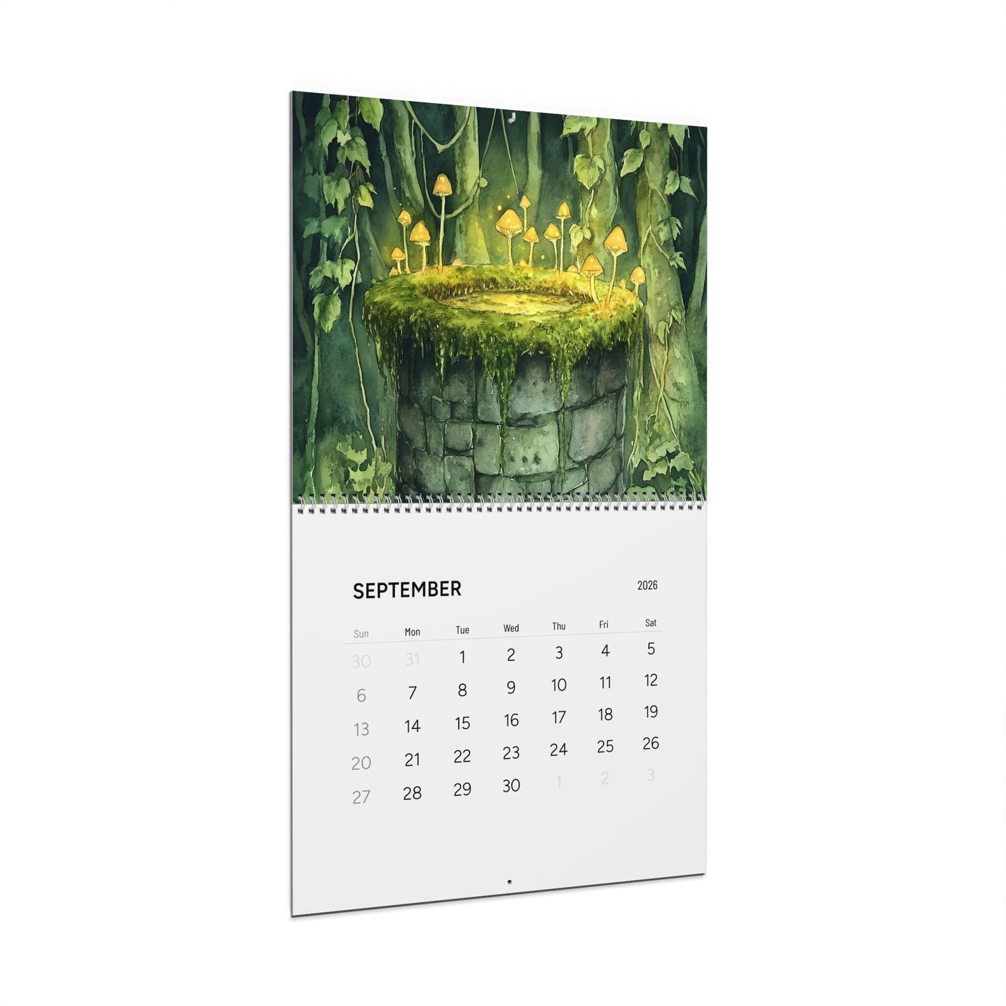 Mystic Green Wall Calendars (2026)