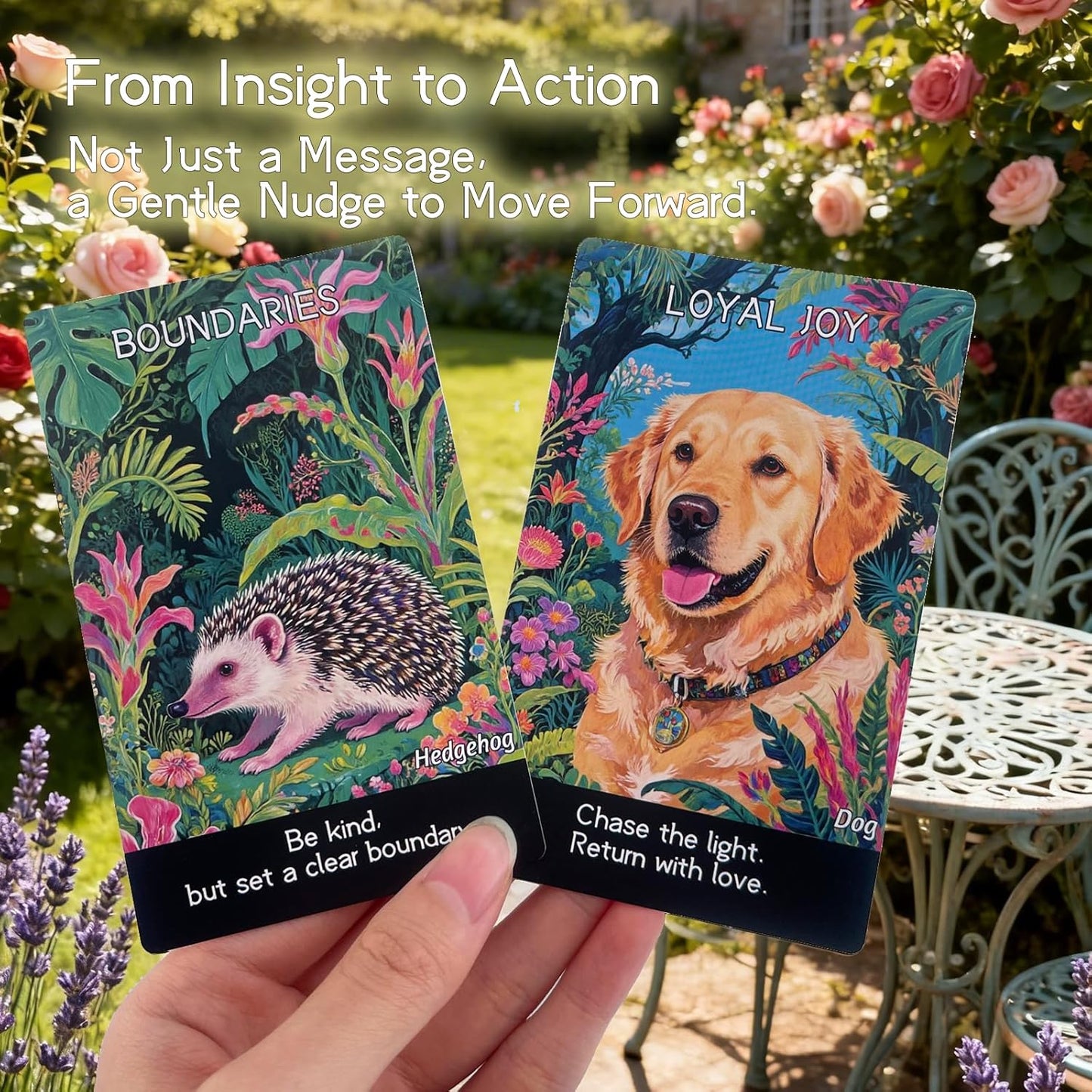 Whispers of the Wild: 45 Animal Spirit Oracle Cards for Intuitive Guidance – Connect with Your Inner Wisdom, Daily Practice for Clarity and Personal Growth