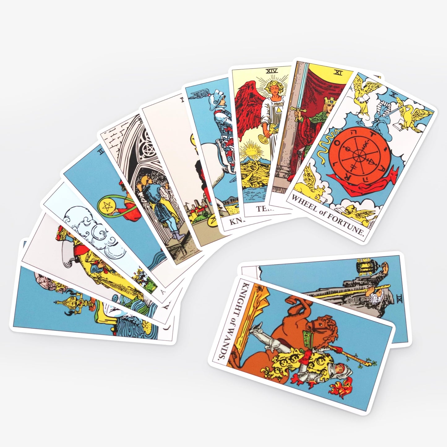 Wyspell Classic Tarot Cards for Beginners - Original Tarot Cards with Guide Book - Beginner Friendly - Traditional Tarot Deck (Dark)