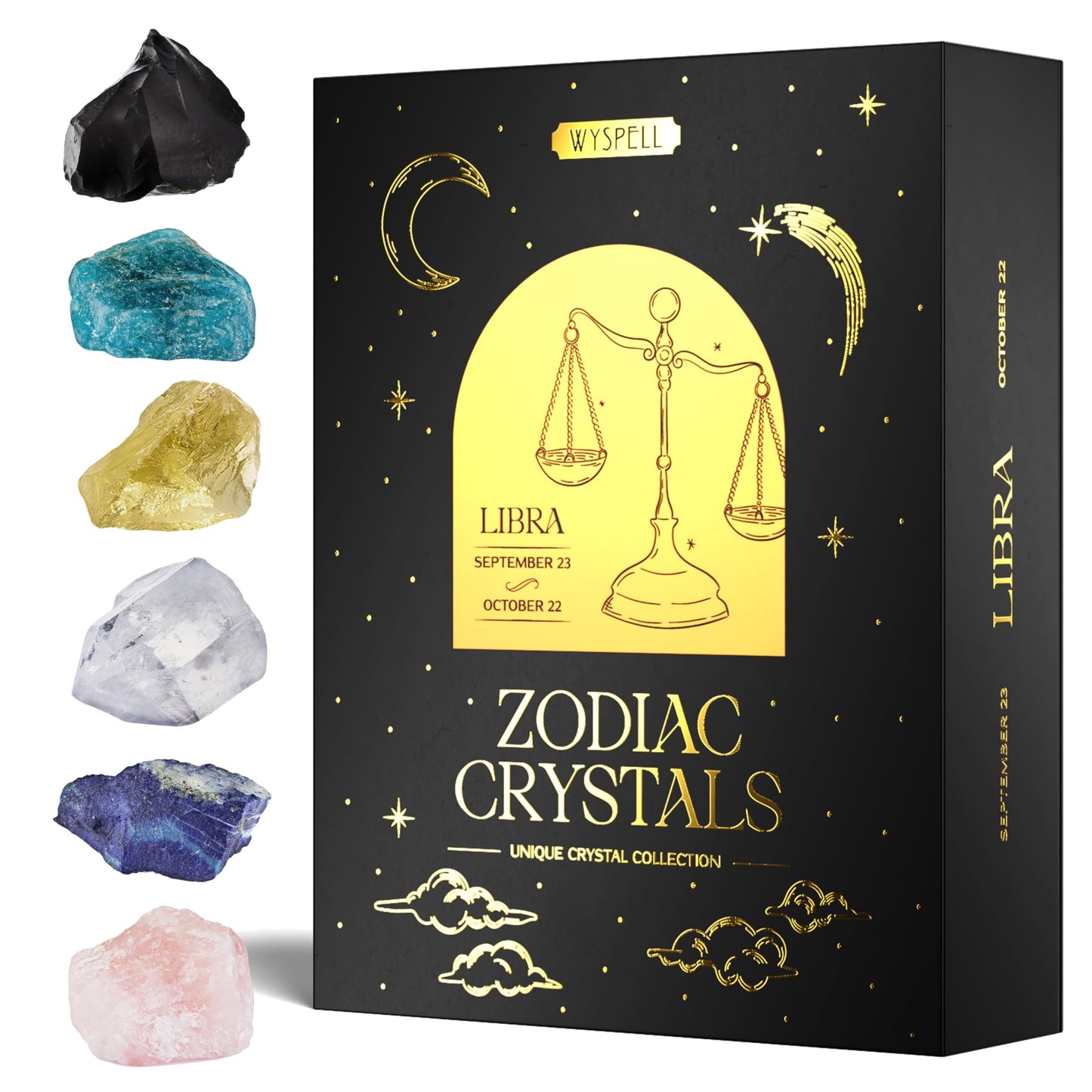 Bulk Crystals and Healing Stones 50 PCS - Real Mini Crystals for Spell Jars - Crystals for Witchcraft - Crystal Sets for Witchcraft Supplies - Real Crystal Witch Healing Crystals for Beginners Set