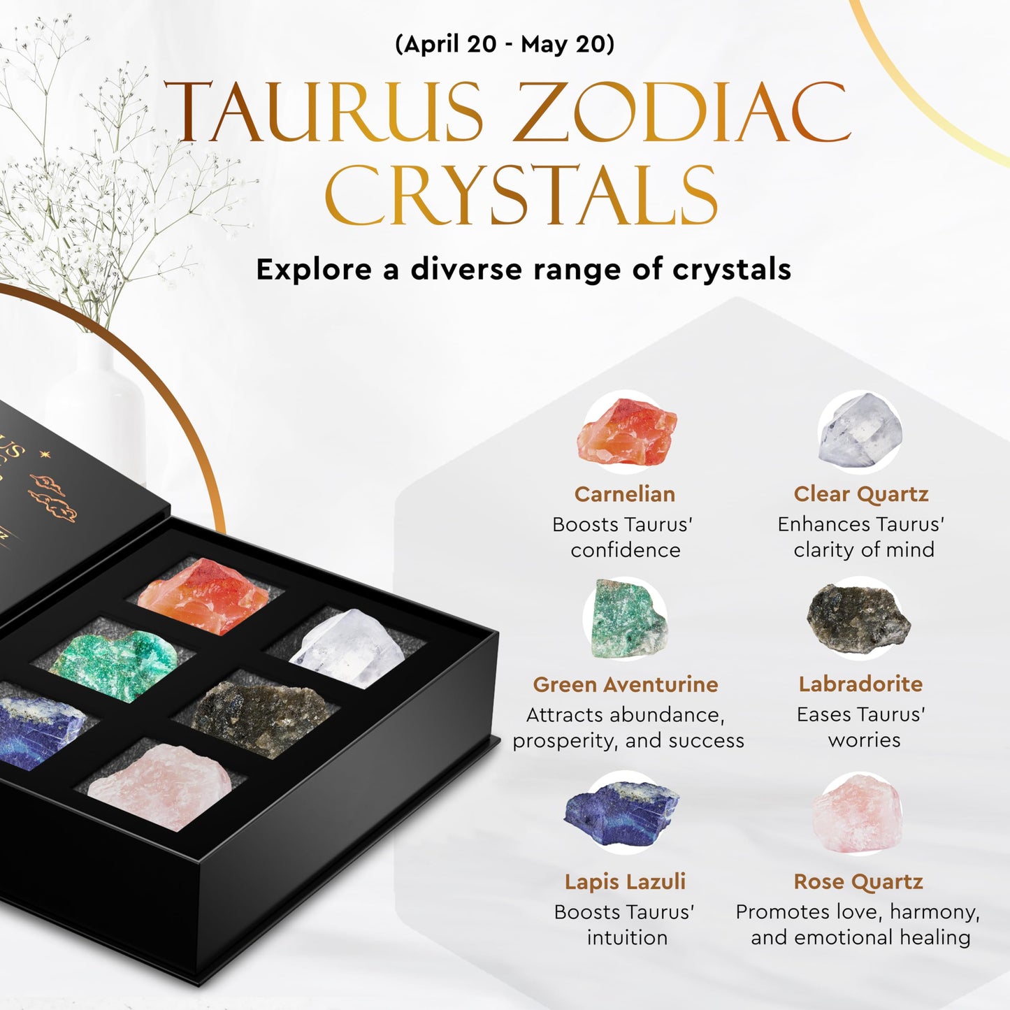 Bulk Crystals and Healing Stones 50 PCS - Real Mini Crystals for Spell Jars - Crystals for Witchcraft - Crystal Sets for Witchcraft Supplies - Real Crystal Witch Healing Crystals for Beginners Set