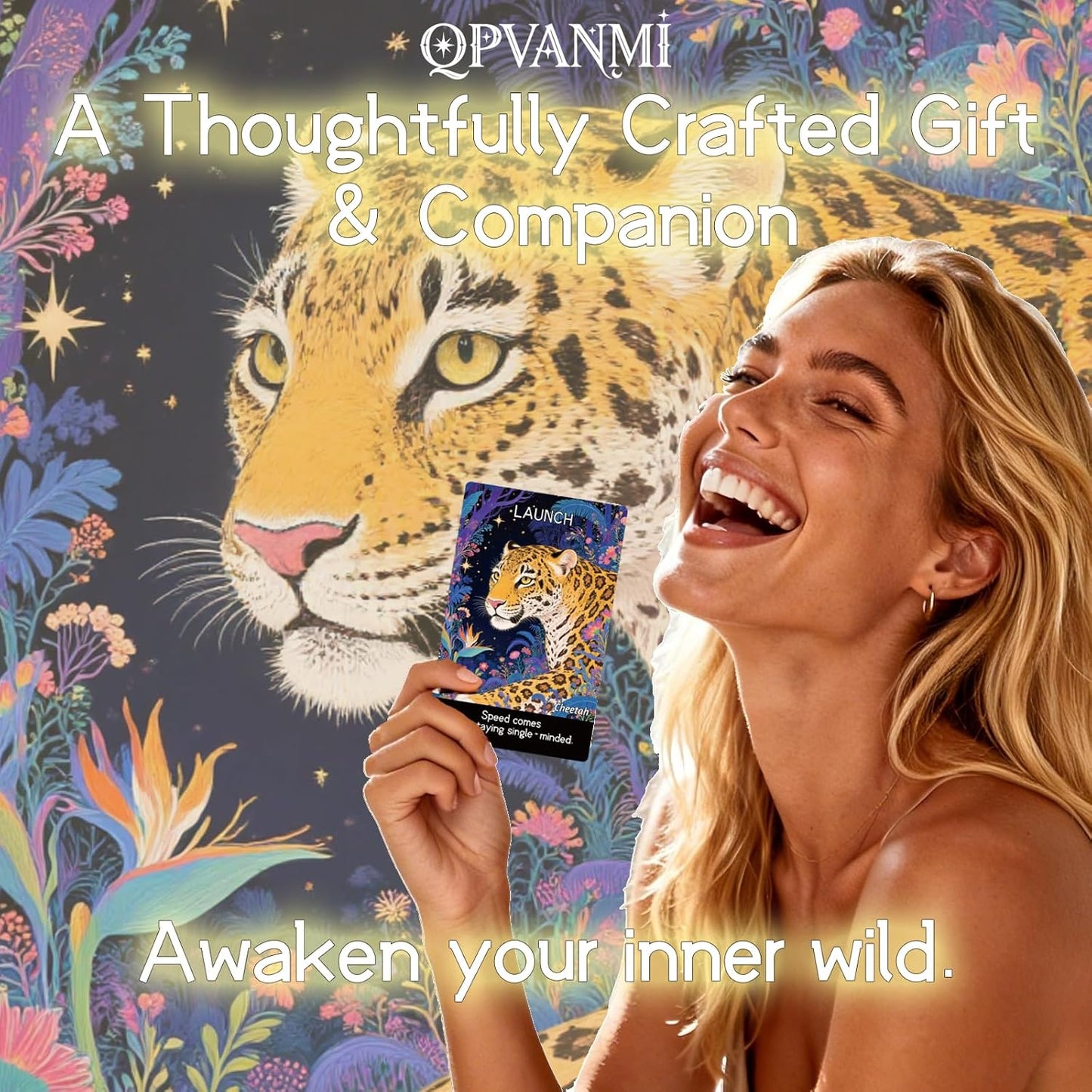 Whispers of the Wild: 45 Animal Spirit Oracle Cards for Intuitive Guidance – Connect with Your Inner Wisdom, Daily Practice for Clarity and Personal Growth
