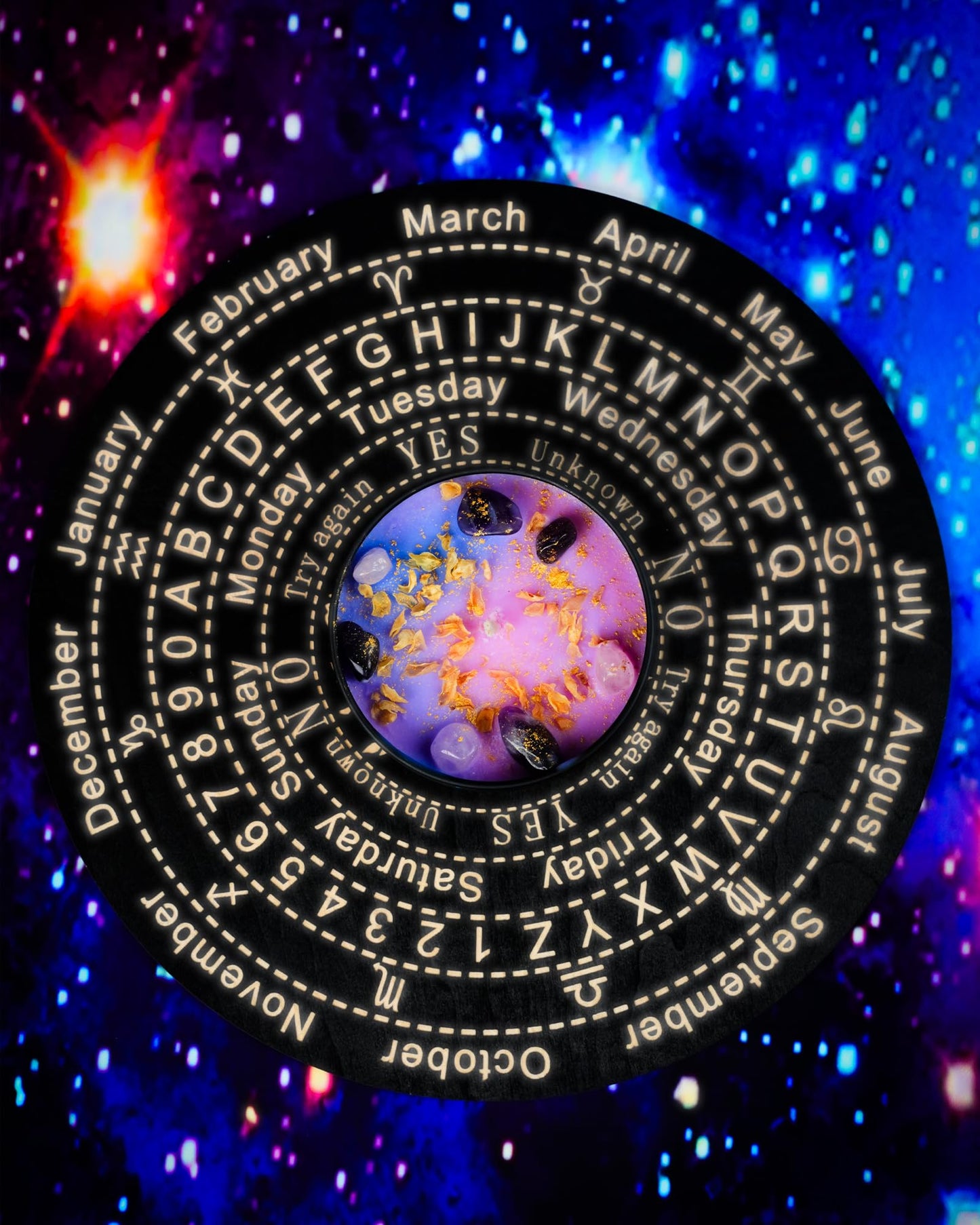 Healing Candles, Manifestation Magical Candles, Energy, Chakras, Law of Attraction, Gifts to Empower Women, Birthday Graduation Gifts, Emotional Support. (Trust The Universe)