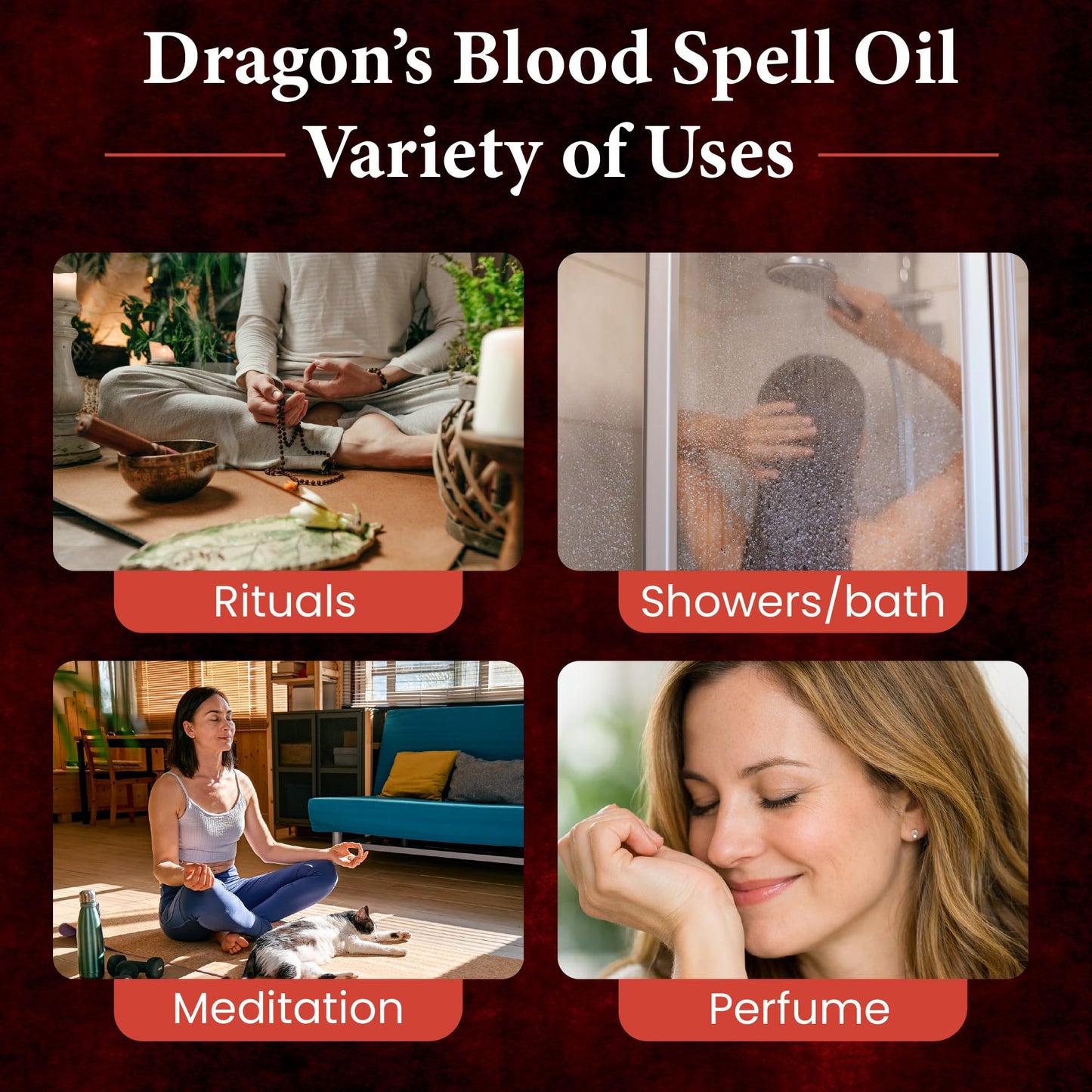 CIRCE Evil Eye Protection Spell Oil - Energy Protection & Defensive Layer - Add to Bath, Use in Rituals, Wear as Fragrance to Align w/Desires- Coconut Oil, Rosemary, Rue, and Hyssop. - 1/2oz