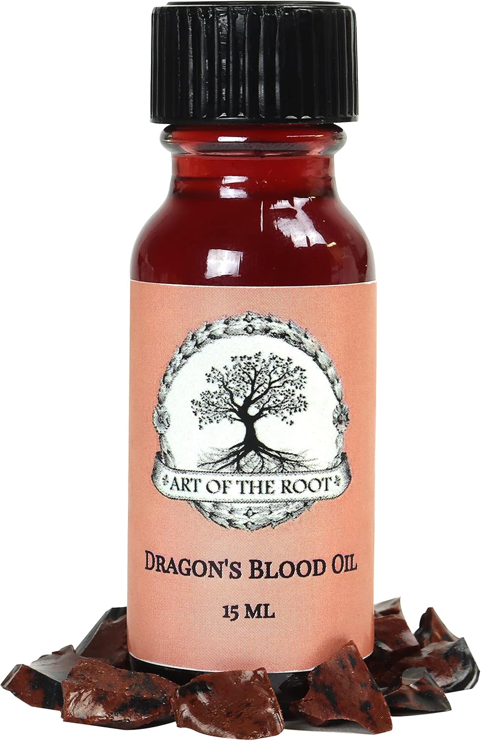 Dragons Blood Oil 1/2 oz | Handmade with Herbs & Essential Oils | Spiritual Purification, Strength, Power Rituals | Hoodoo Voodoo Wiccan Pagan Conjure