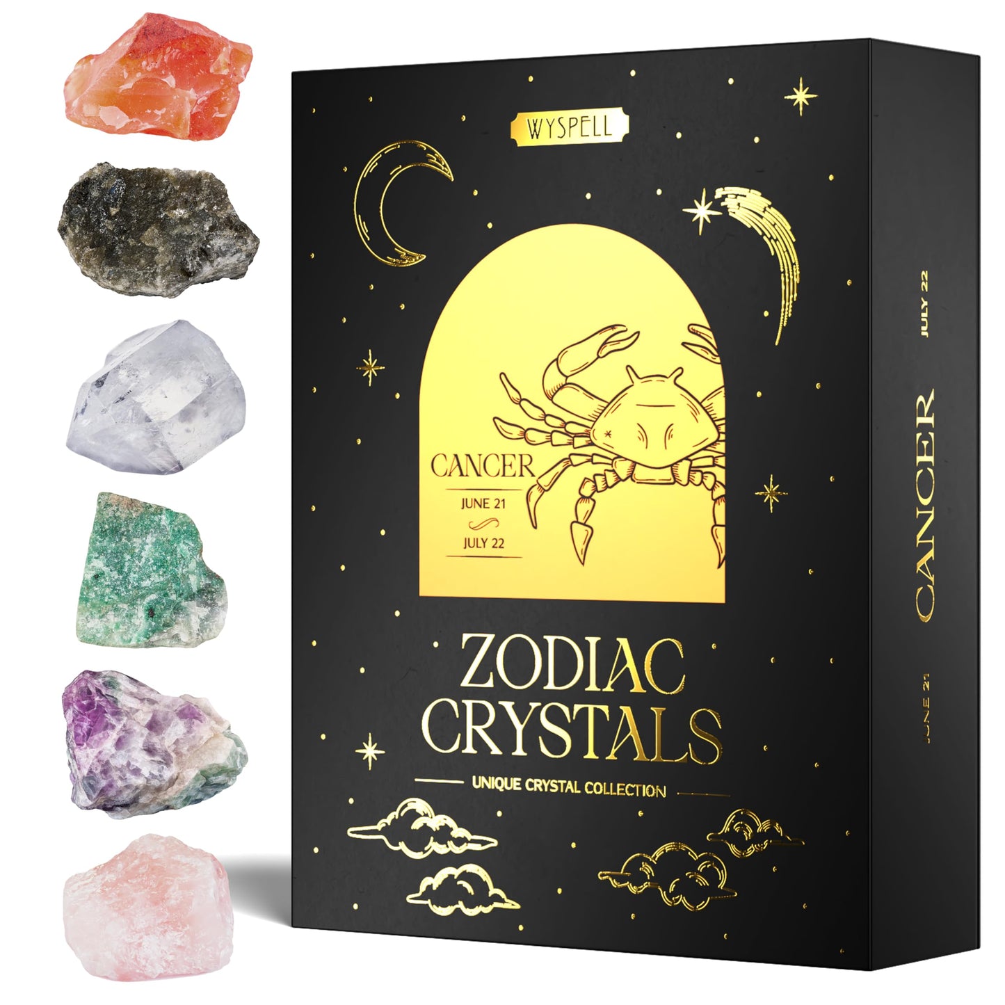 Bulk Crystals and Healing Stones 50 PCS - Real Mini Crystals for Spell Jars - Crystals for Witchcraft - Crystal Sets for Witchcraft Supplies - Real Crystal Witch Healing Crystals for Beginners Set