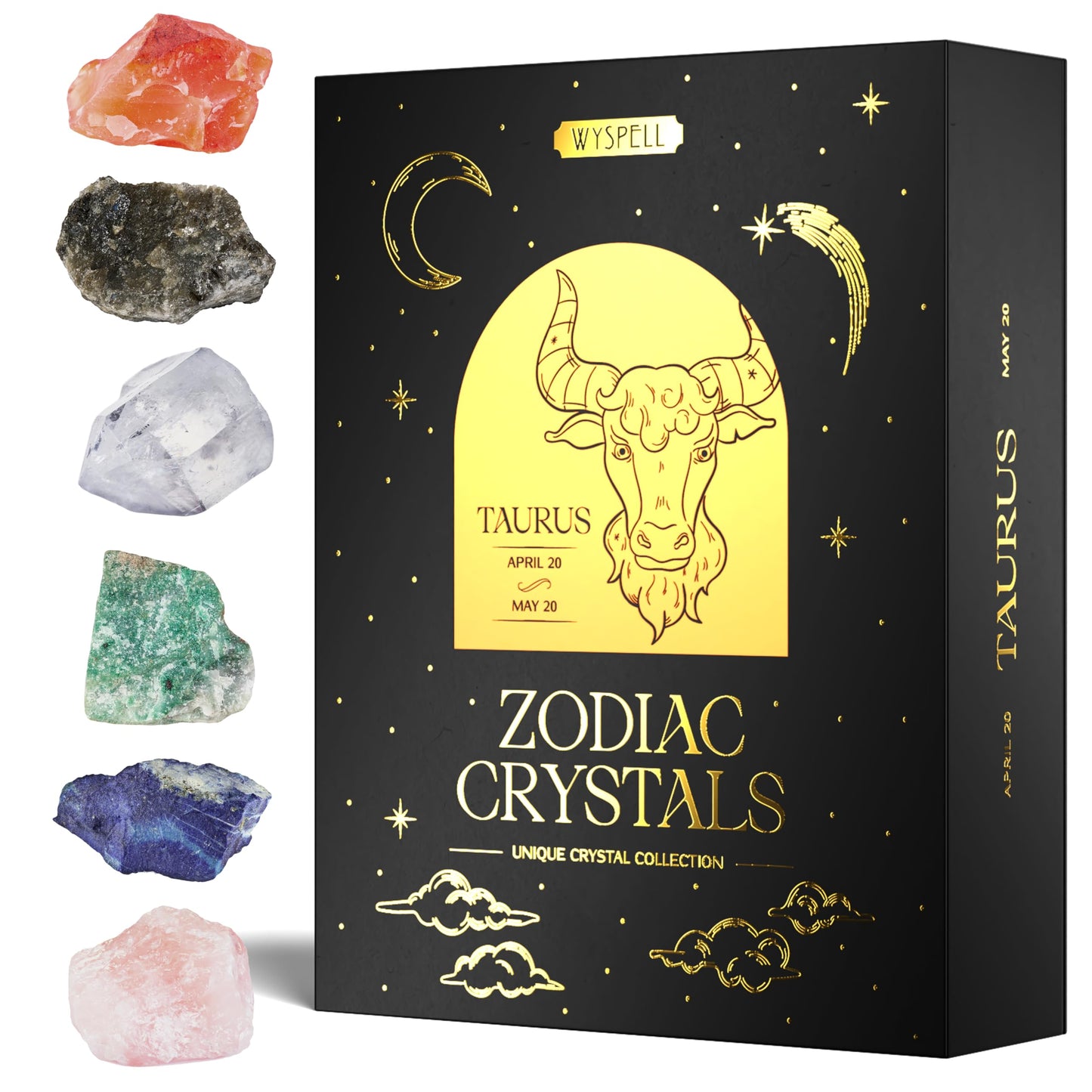 Bulk Crystals and Healing Stones 50 PCS - Real Mini Crystals for Spell Jars - Crystals for Witchcraft - Crystal Sets for Witchcraft Supplies - Real Crystal Witch Healing Crystals for Beginners Set