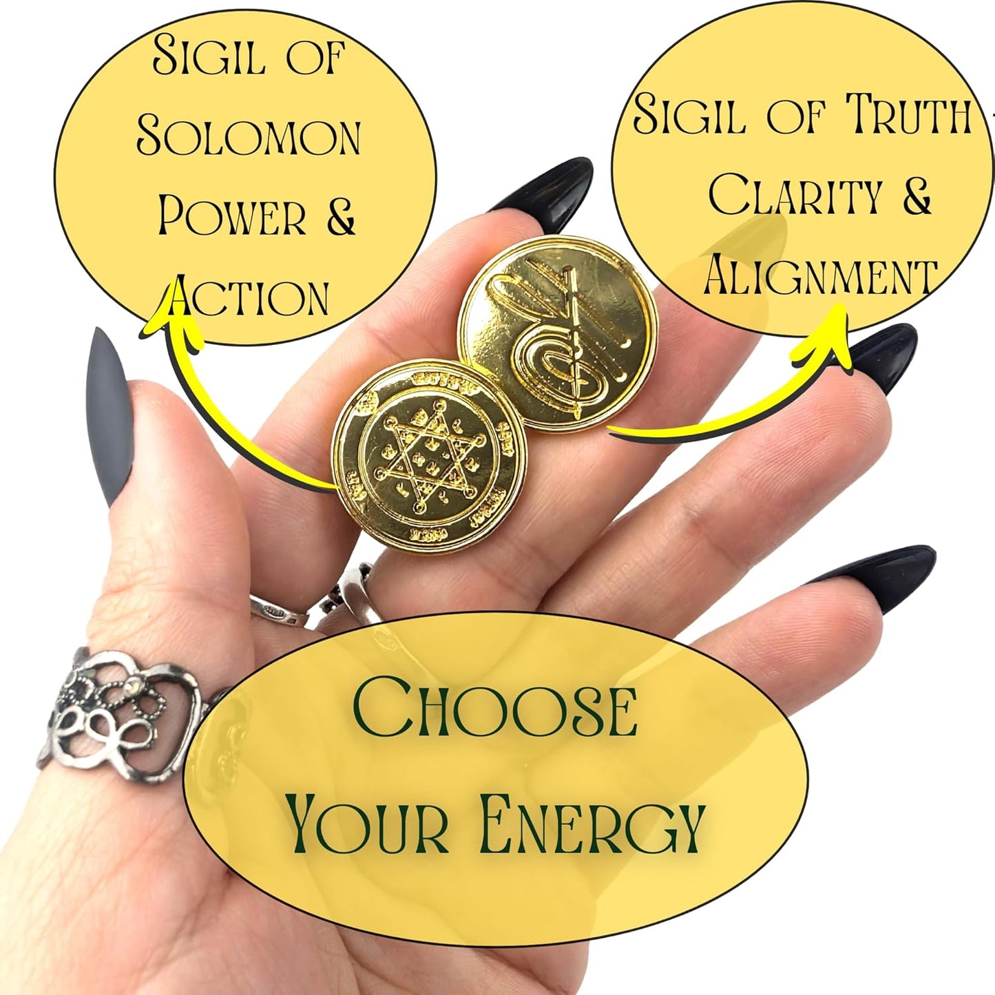 Manifestation Kit with Fire Paper & Wax Seal Stamps – Sigil Ritual Tools for Writing, Sealing & Releasing Intentions – Spiritual Self Care Gift for Manifestation – Witchy Cauldron Manifest Dreams Seal