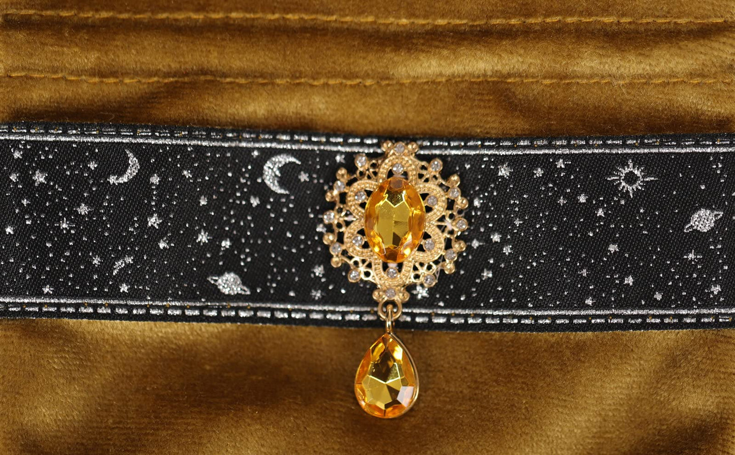 Tarot Cards Bag Divination Tablecloth Star River Lace Thickened Velvet Back Particle Bottom with Tarot Pouch (Green)