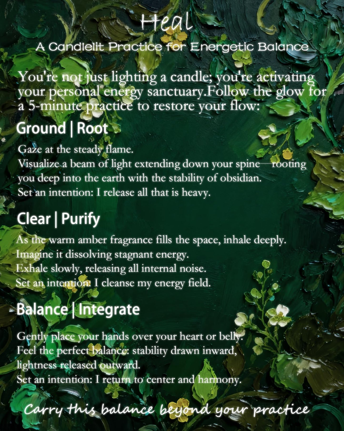 Natural Crystal Candle,Abundance, Crystal Ritual, Spiritual, Money Prosperity, Candle Spell.(Abundance)