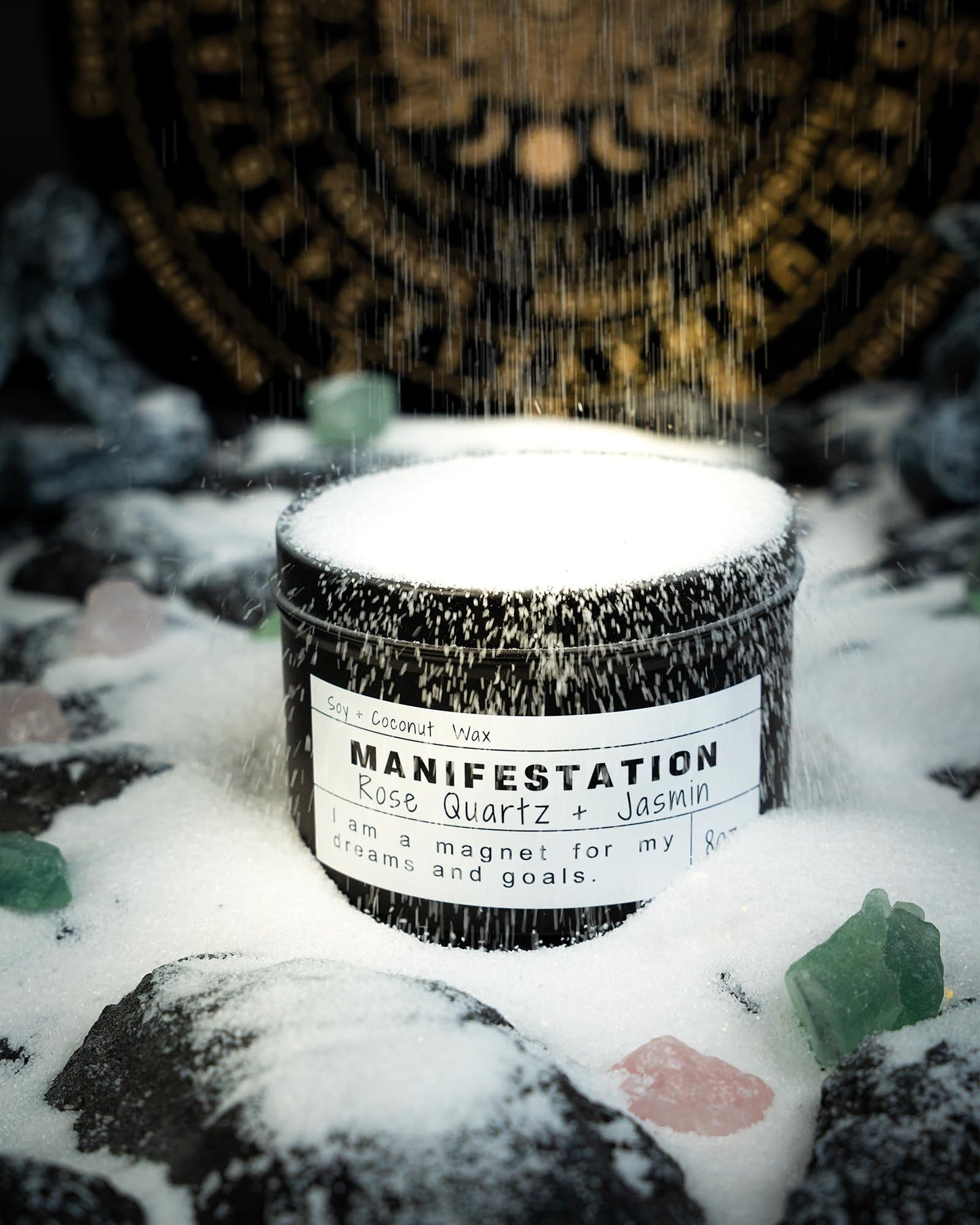 Healing Candles, Manifestation Magical Candles, Energy, Chakras, Law of Attraction, Gifts to Empower Women, Birthday Graduation Gifts, Emotional Support. (Trust The Universe)