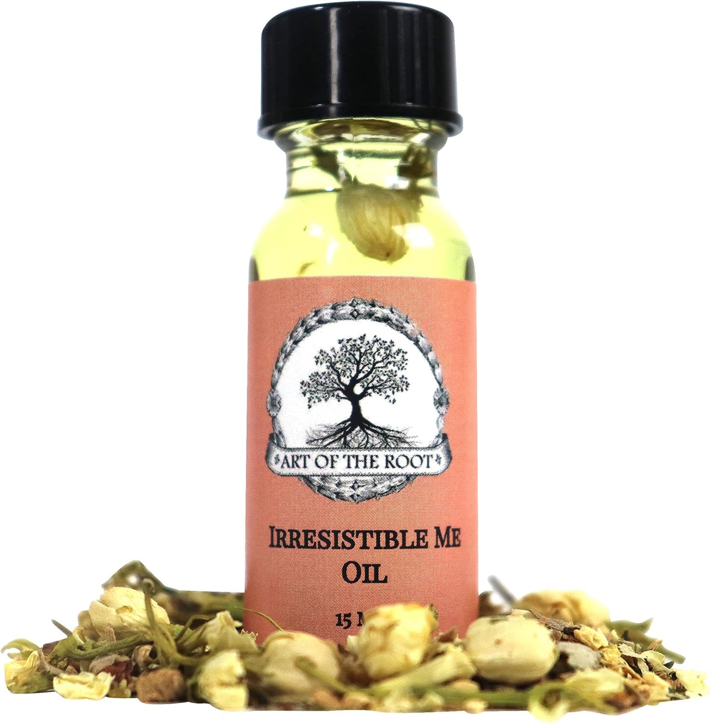 Art of the Root Irresistible Me Oil 1/2 oz - Handmade with Herbs & Essential Oils for Seduction, Enchantment, Attraction, Love Rituals