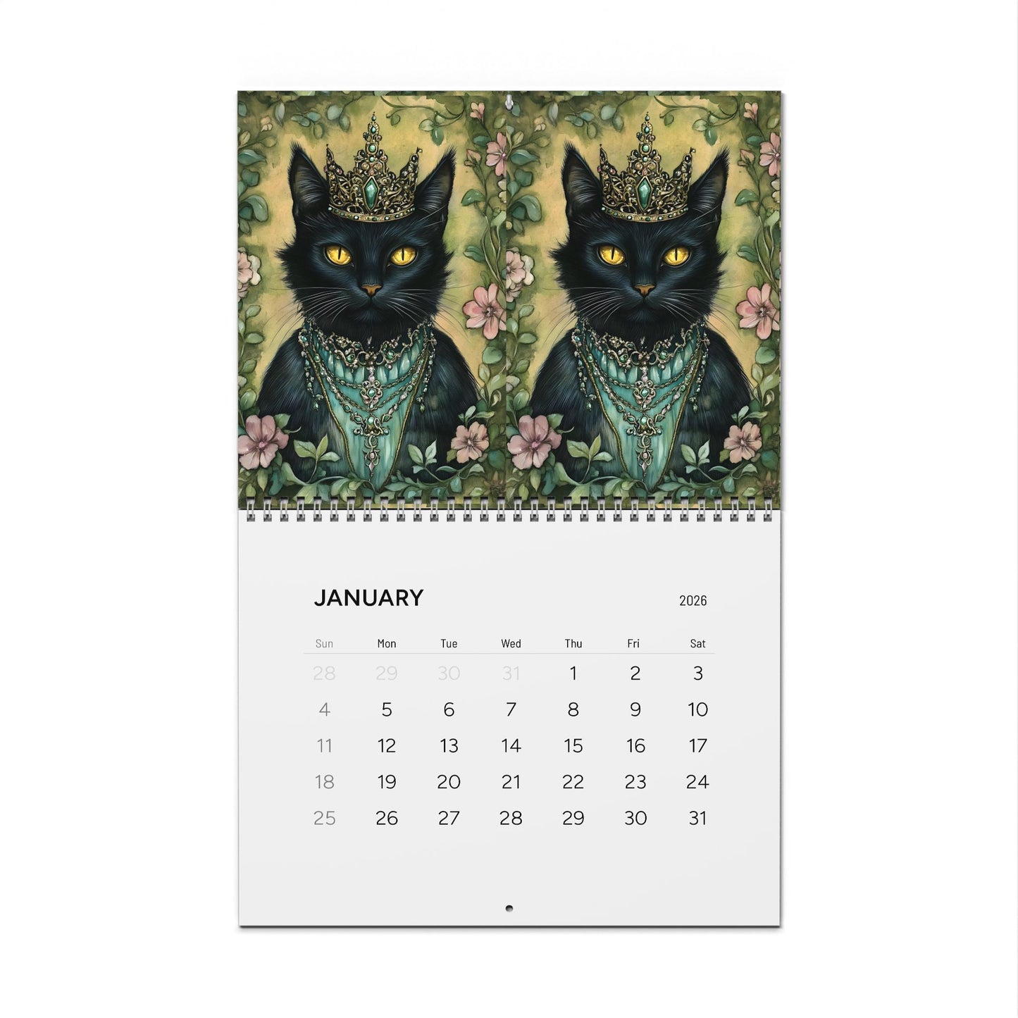 Mystic Green Wall Calendars (2026)