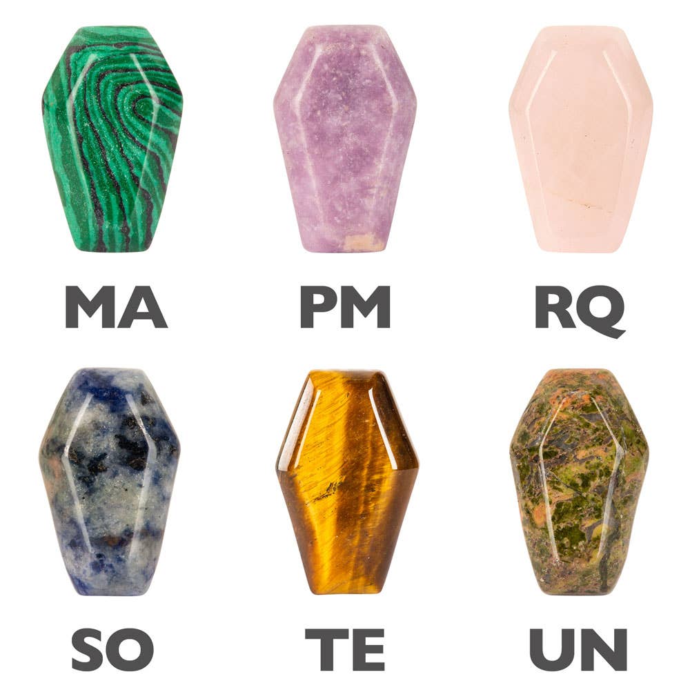 Carved Crystal Coffins