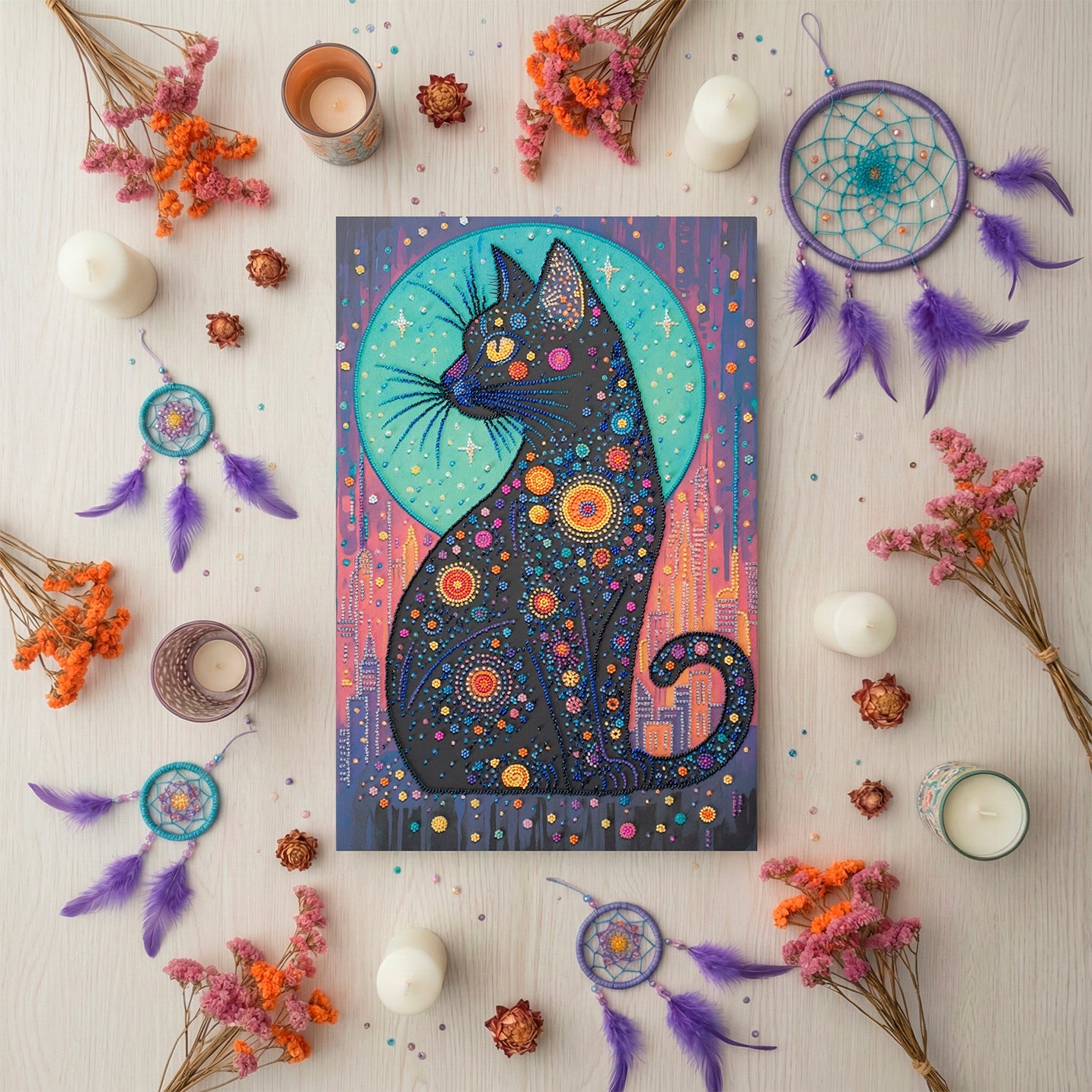 Bead Embroidery Kit - Stellar Gaze AB-967