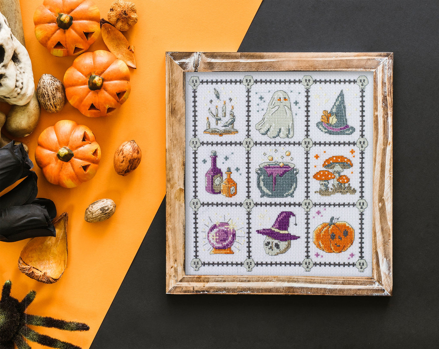 Cross-stitch kit - Witchcraft for Beginners AH-282-1