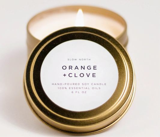 Botanical Candle: Orange + Clove
