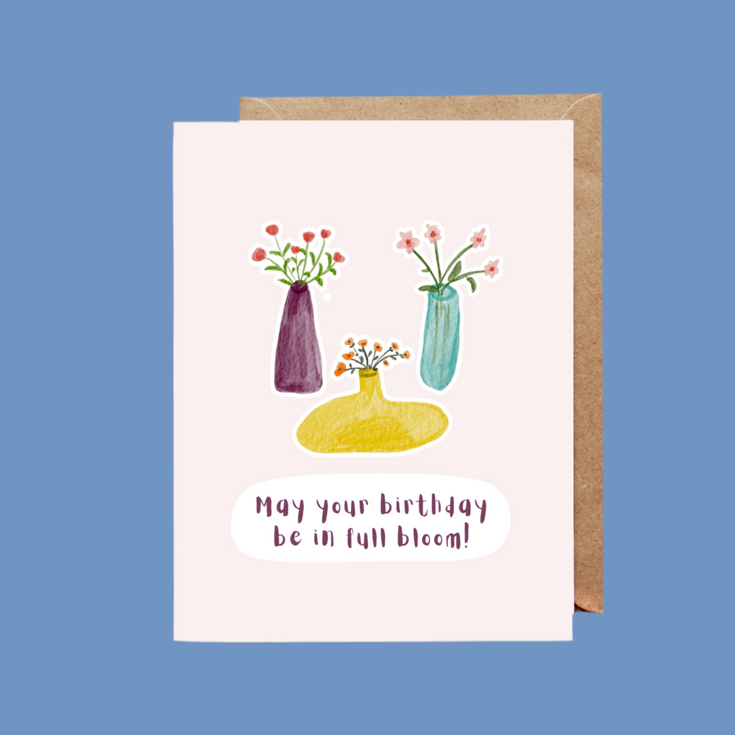 Blossoming Birthday Card