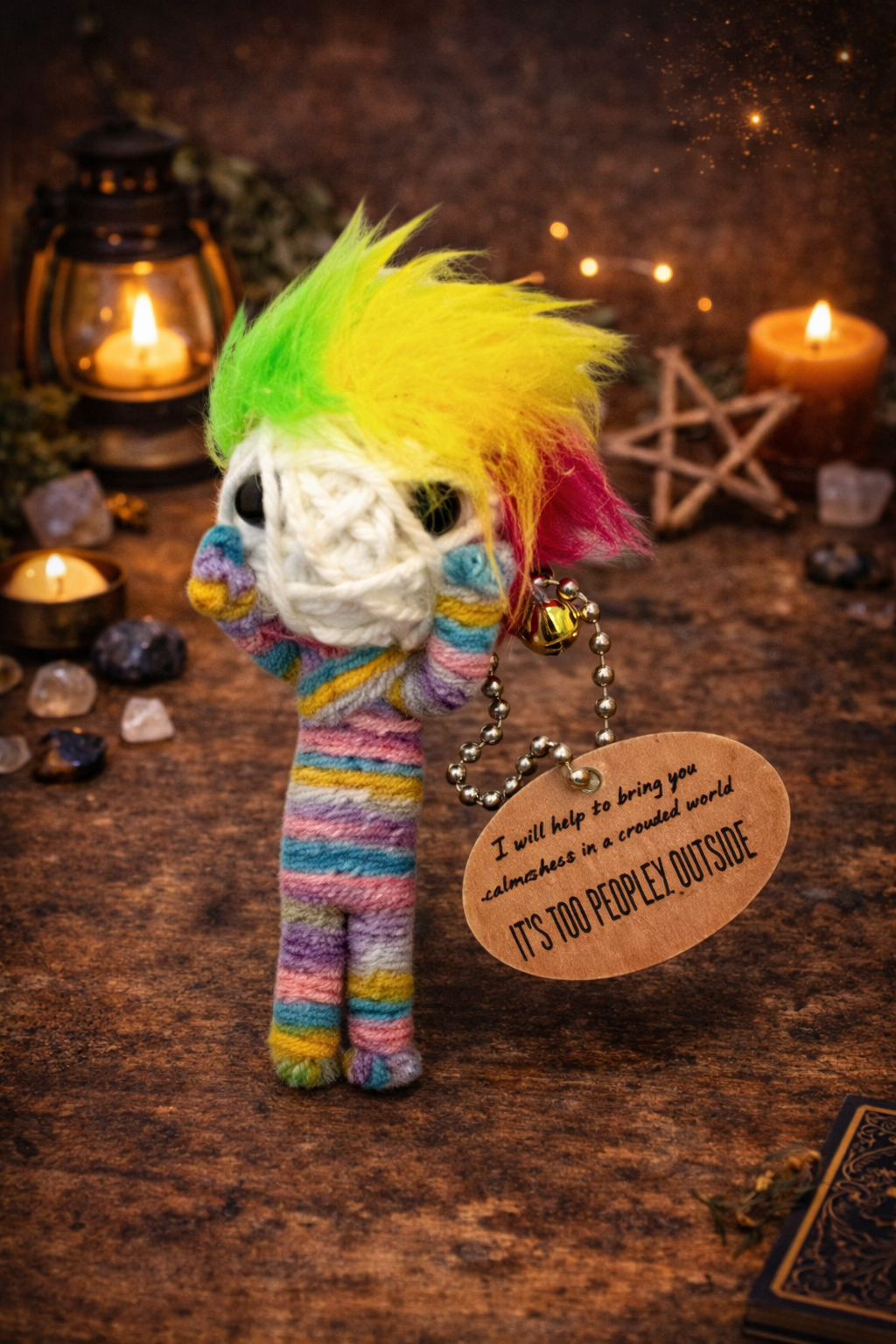 It's Too Peopley Outside - Watchover Voodoo Dolls - Keychain