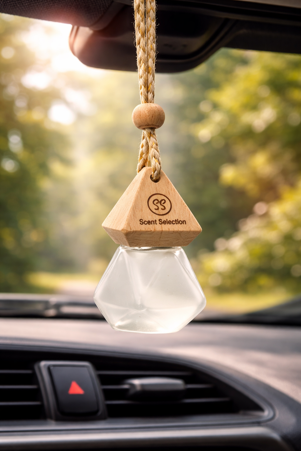 Goji Berry & Blood Orange Hanging Car Air Freshener Diffuser - 3 Colours