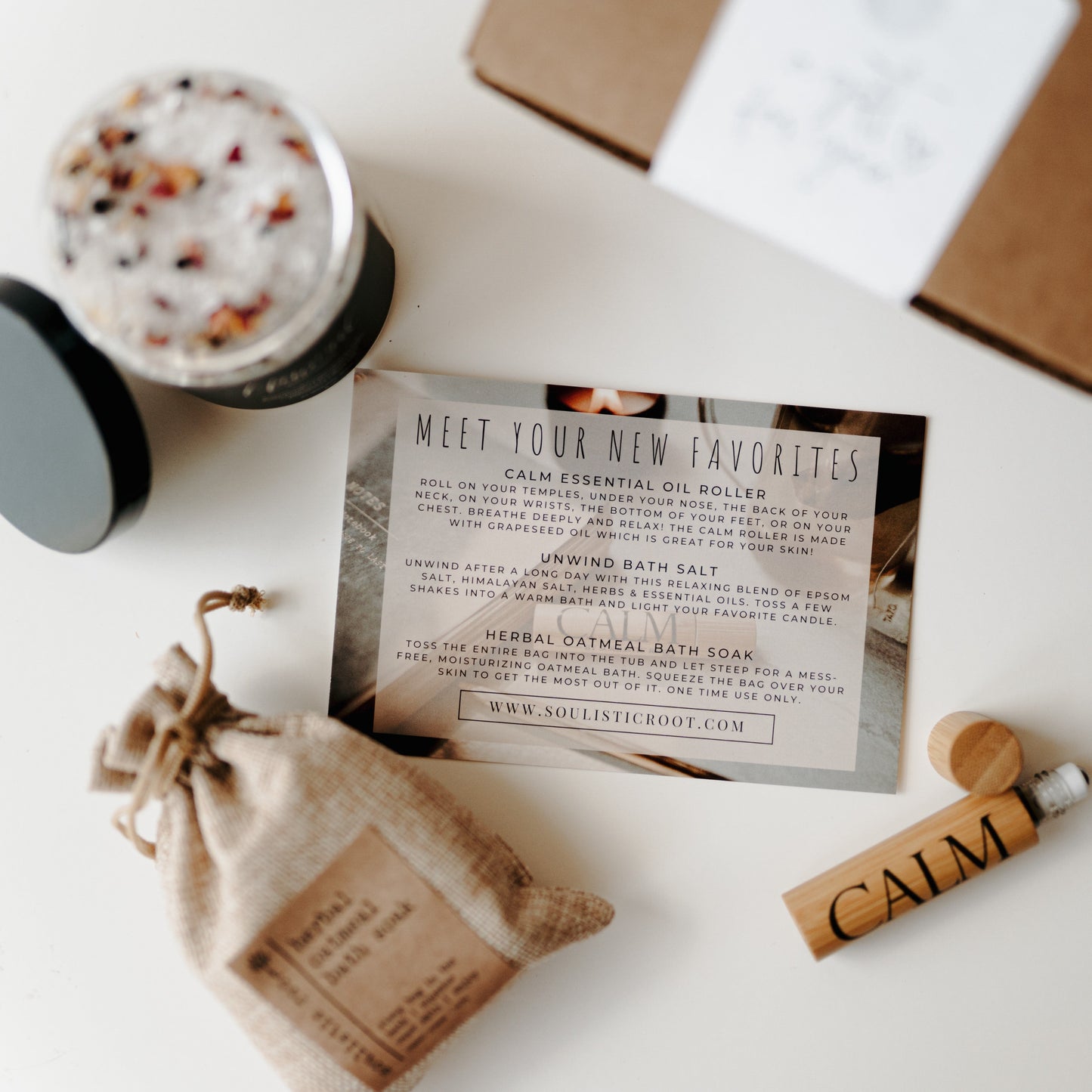 Relaxing Bath Gift Set