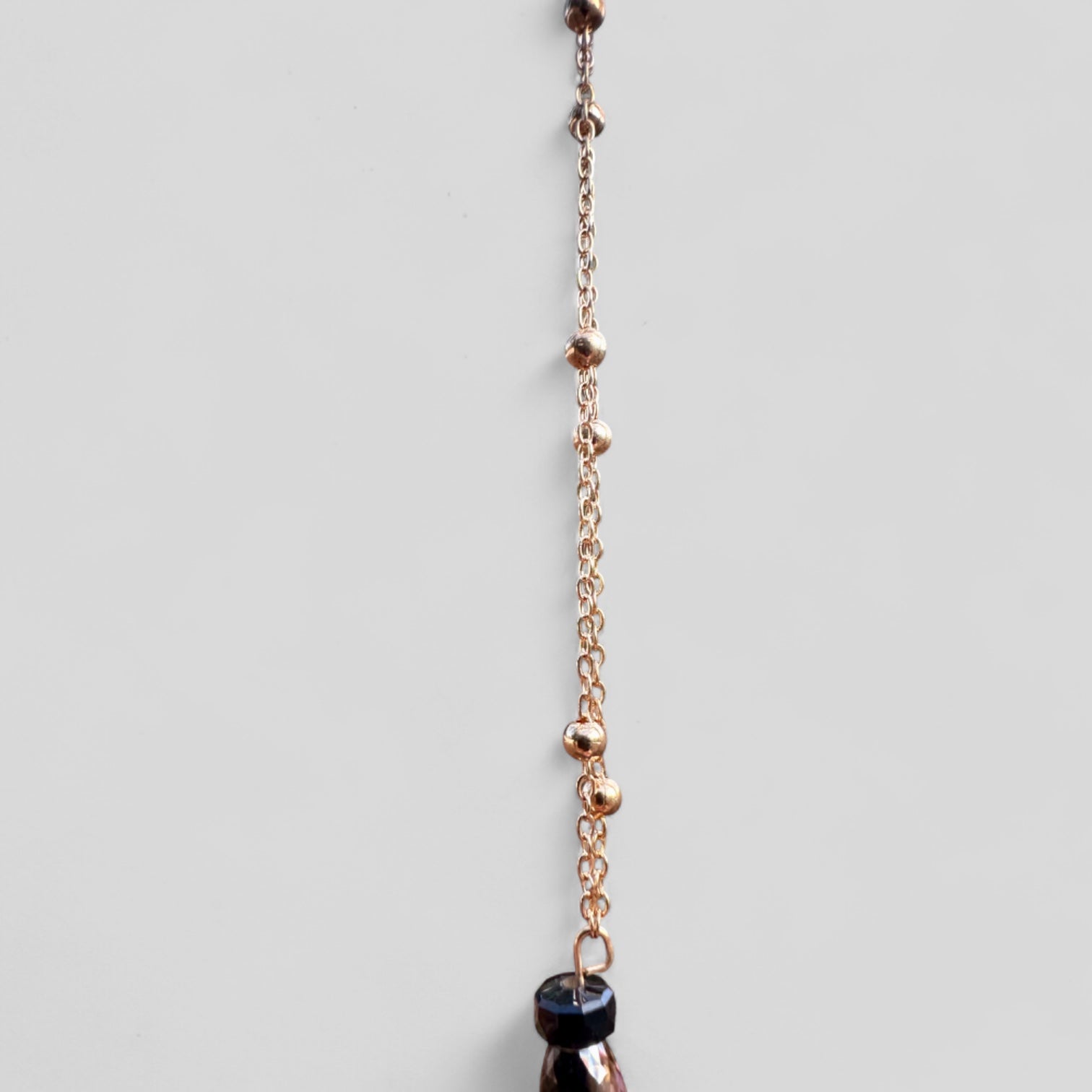 Medium Blue/Black Tree of Life Dreamcatcher with Black Heart Charm - Lapis Lazuli-- Rearview Mirror Hanging or Wall Hanging-2