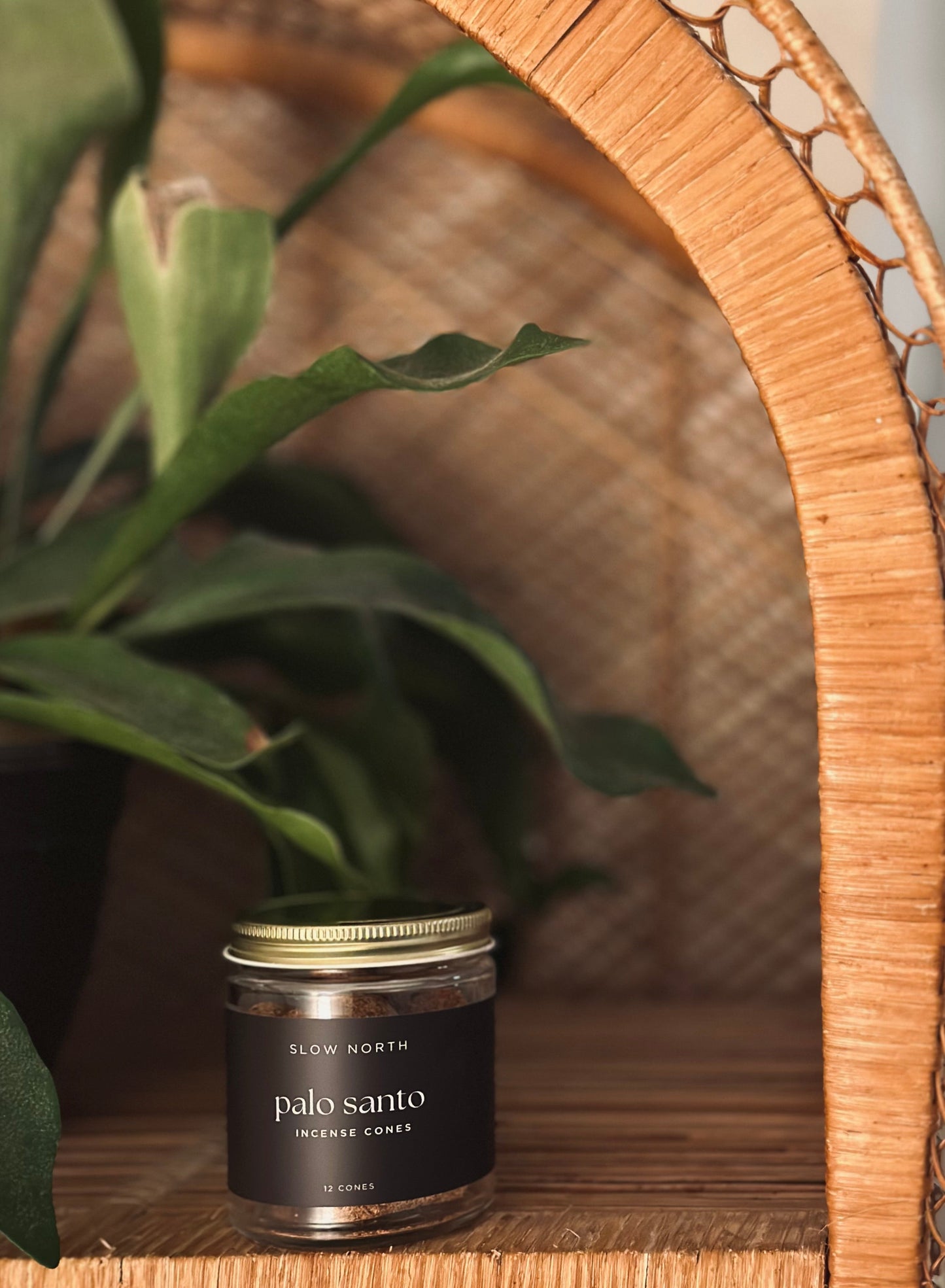 Palo Santo Incense Cones to set intentions, & promote tranquility